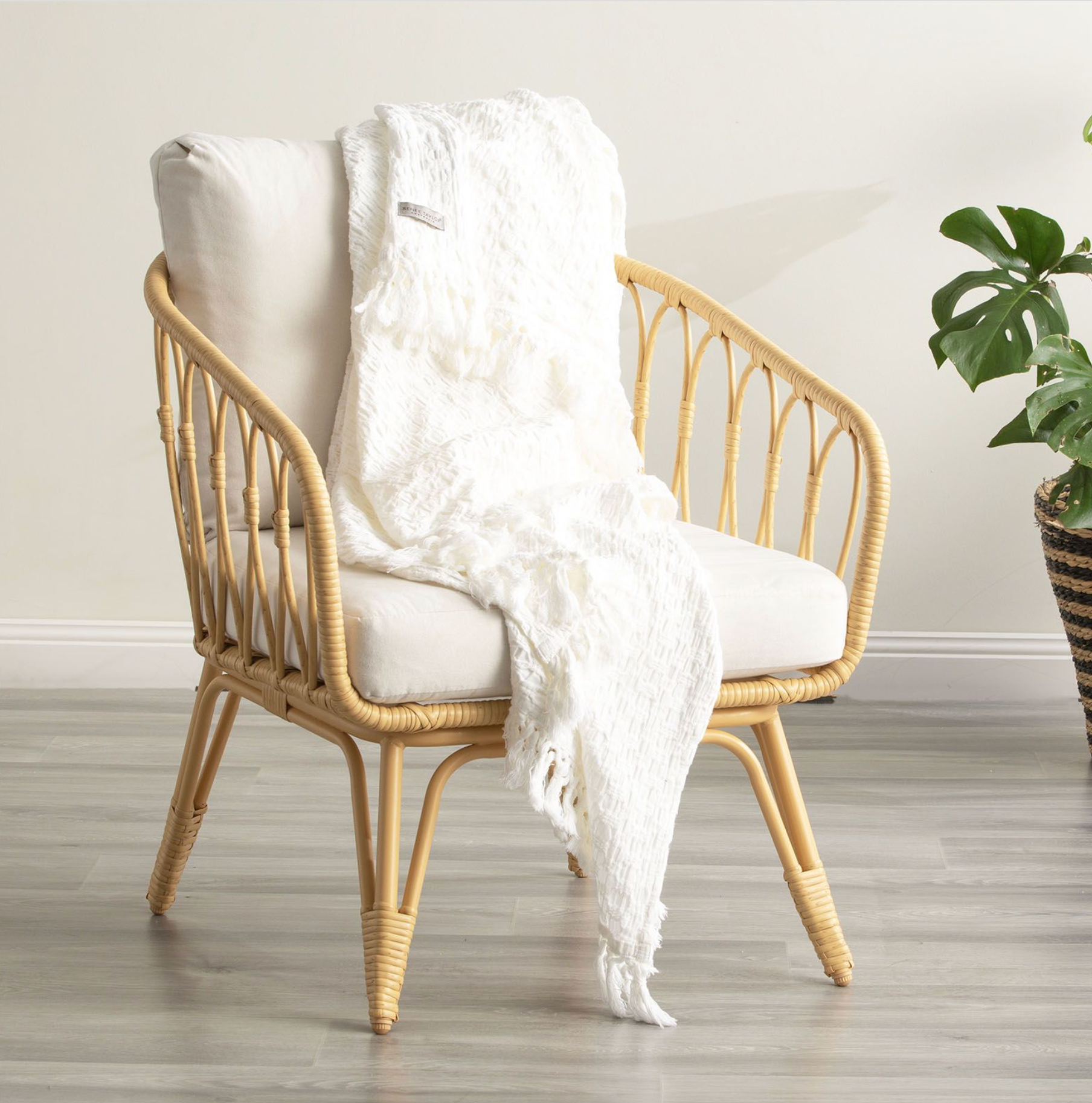 Renee Taylor Alysian Textured Throw