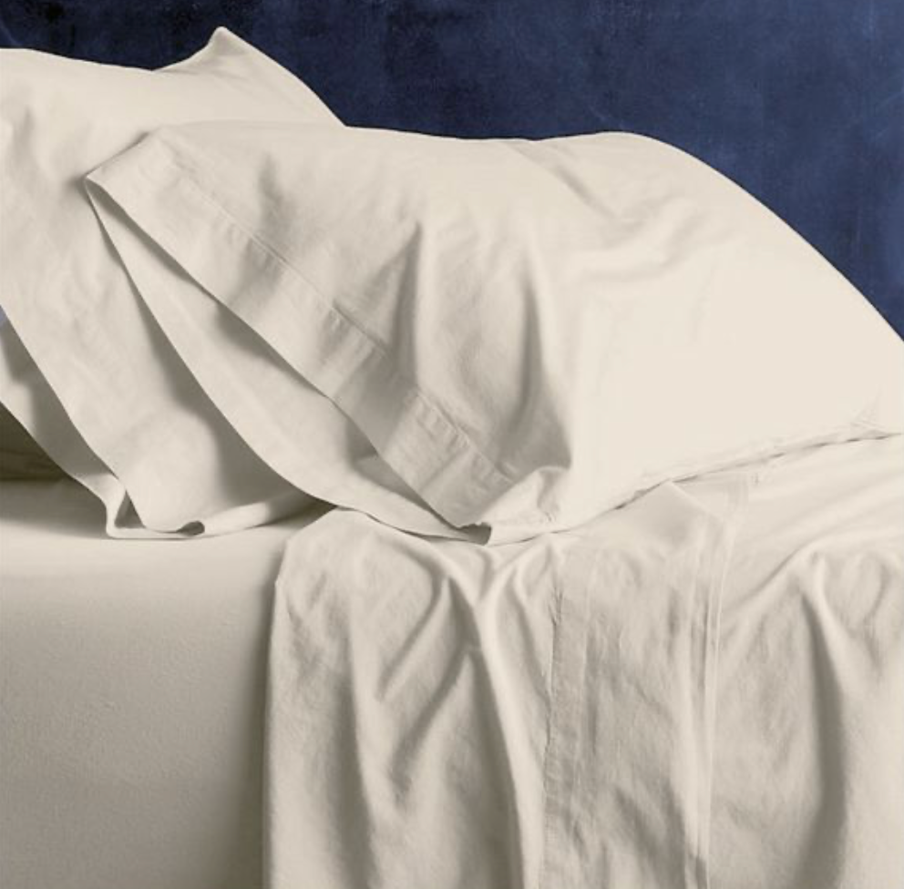 Park Avenue European Vintage Washed Cotton Sheet sets