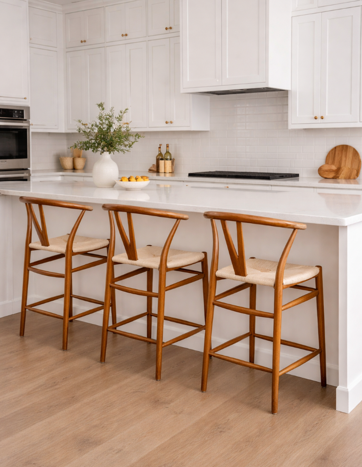 Wishbone Bar Stool