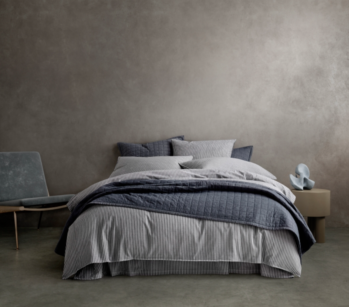 Reilly Stripe Quilt Cover Set