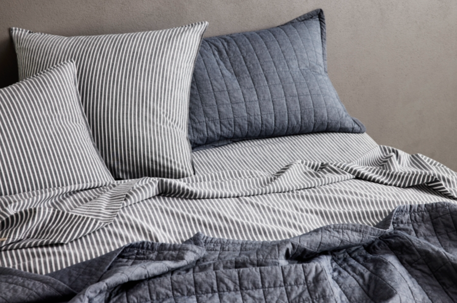 Reilly Stripe Quilt Cover Set