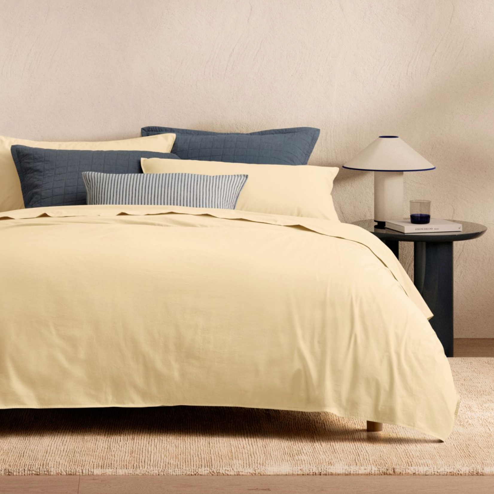 Bayley Washed Percale Quilt Cover Set