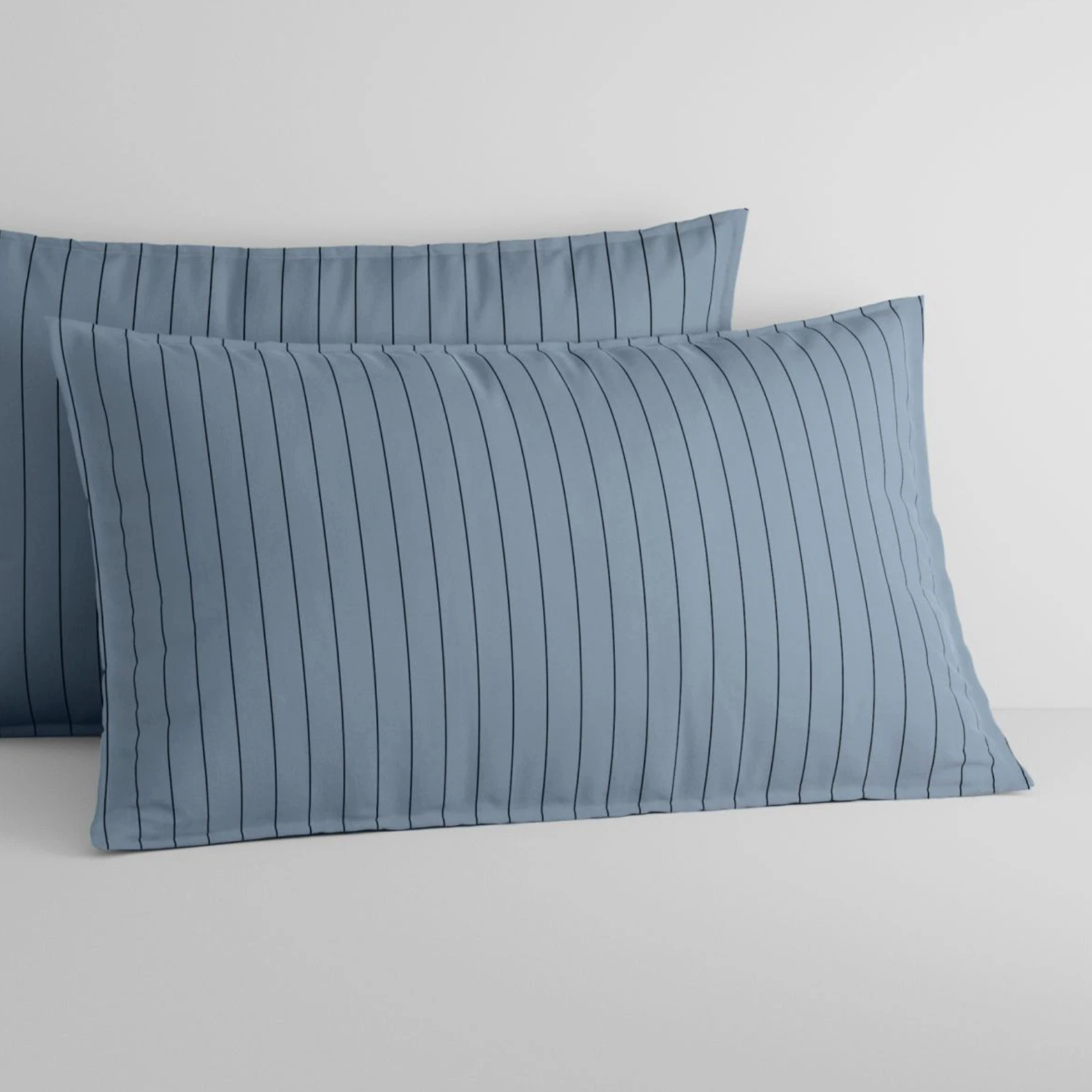 Bayley Stripe Washed Percale Pillowcase Pair