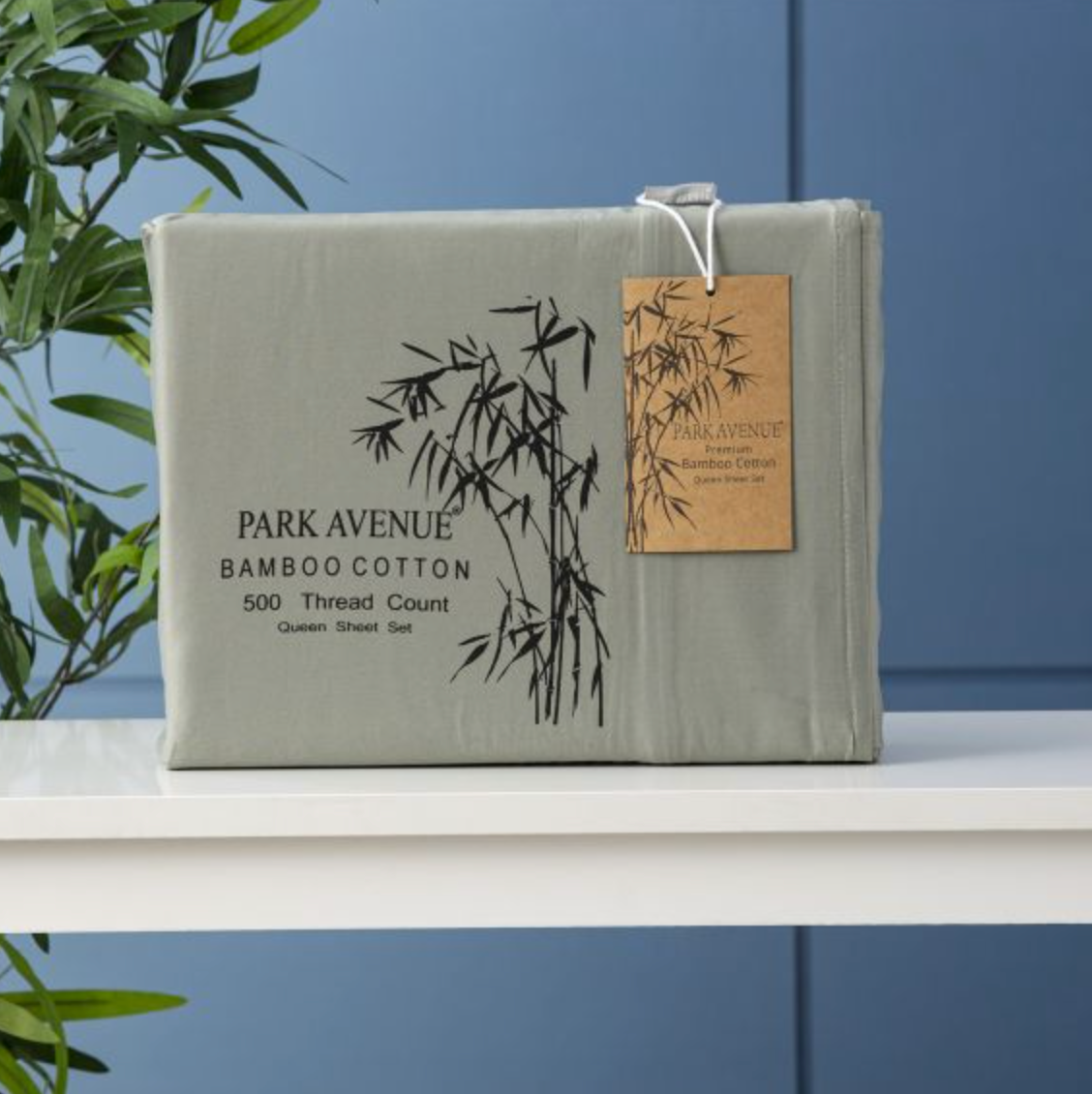 Park Avenue 500 Thread Count Natural Bamboo Cotton Sheet Sets