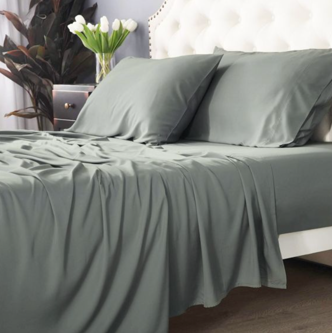 Park Avenue 500 Thread Count Natural Bamboo Cotton Sheet Sets