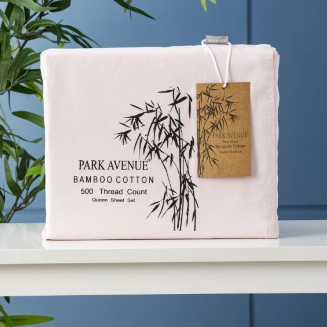 Park Avenue 500 Thread Count Natural Bamboo Cotton Sheet Sets