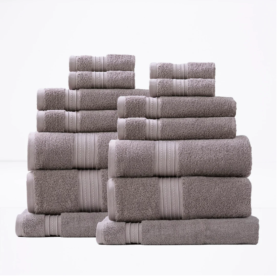 Brentwood Quick Dry 14 Piece Bath Towel Set