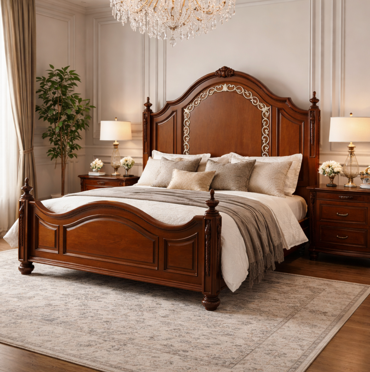 Arthur Wood Bed Frame