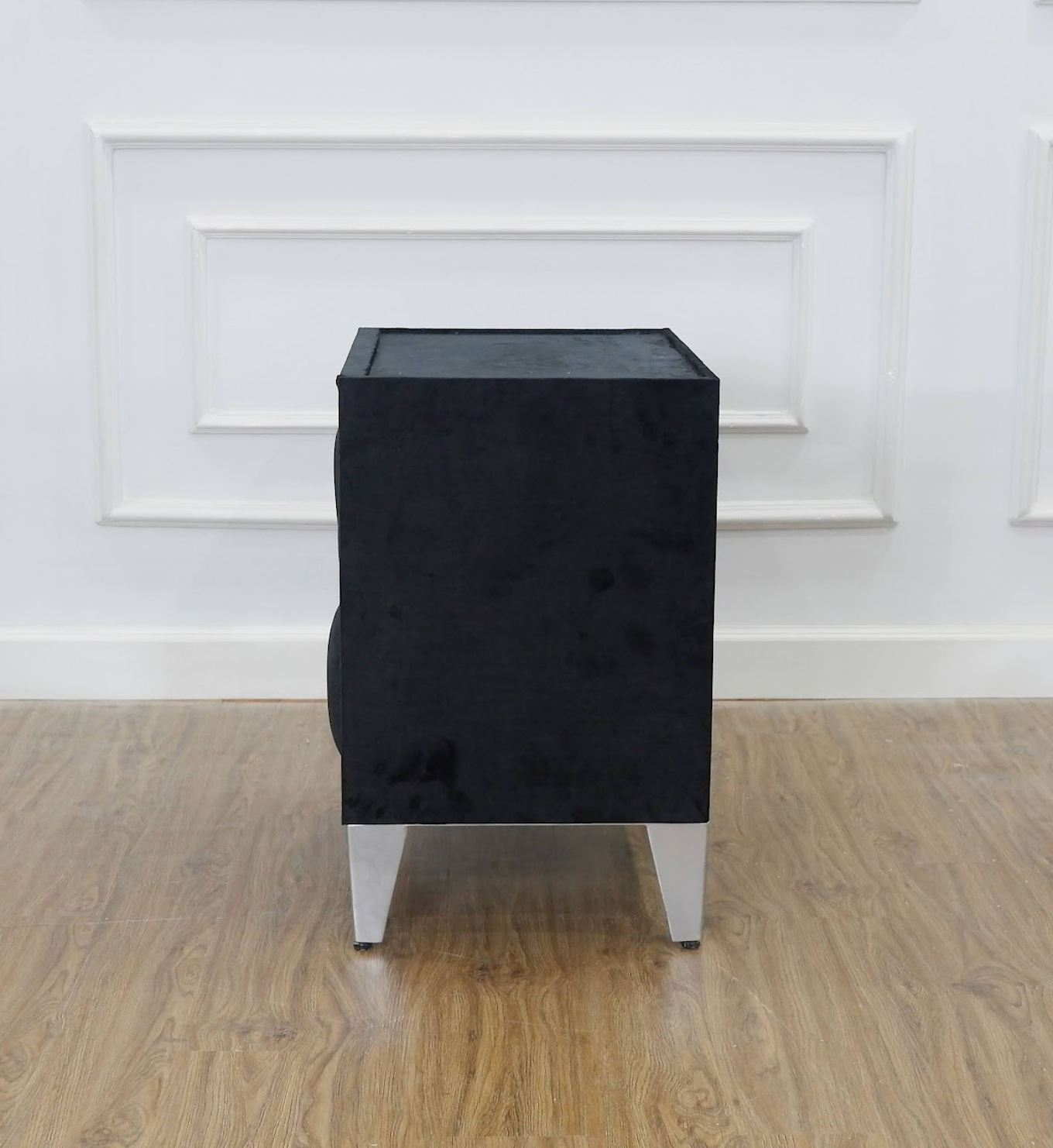 Carissa Bedside Table - Black