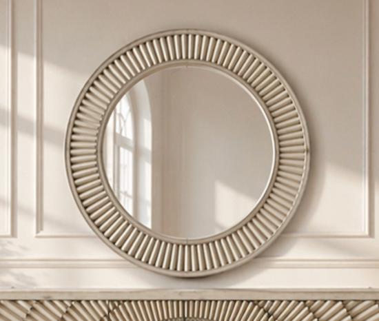 Kamalah Round Mirror