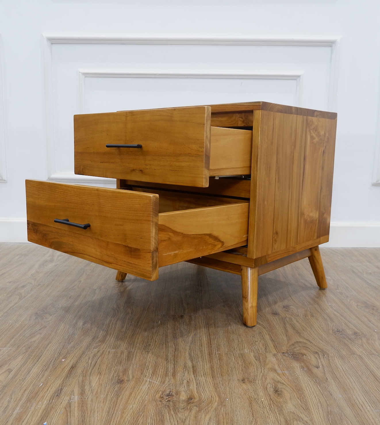 Lennart Bedside Table with Handles