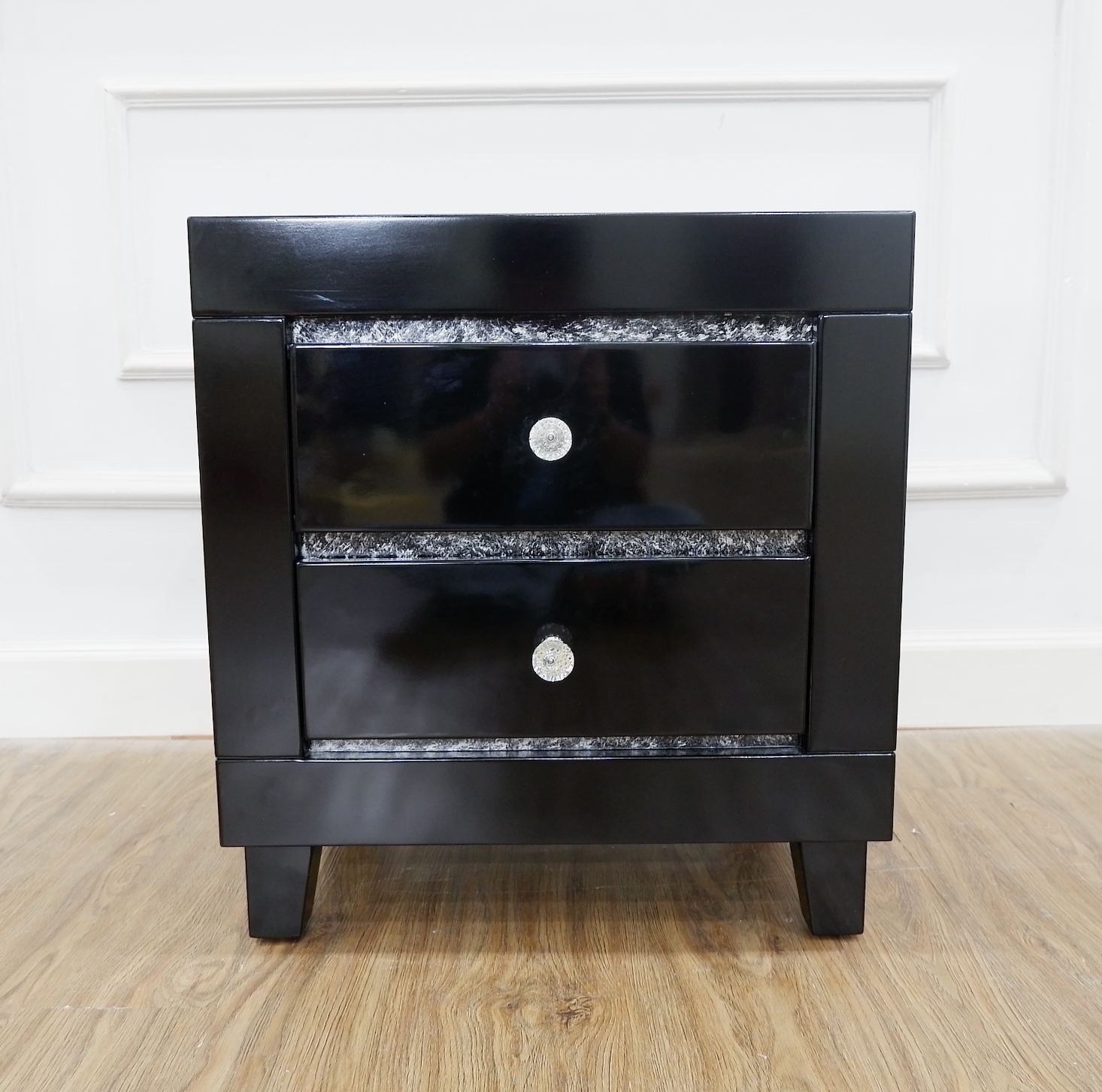 Magdeburg Bedside Table - Black