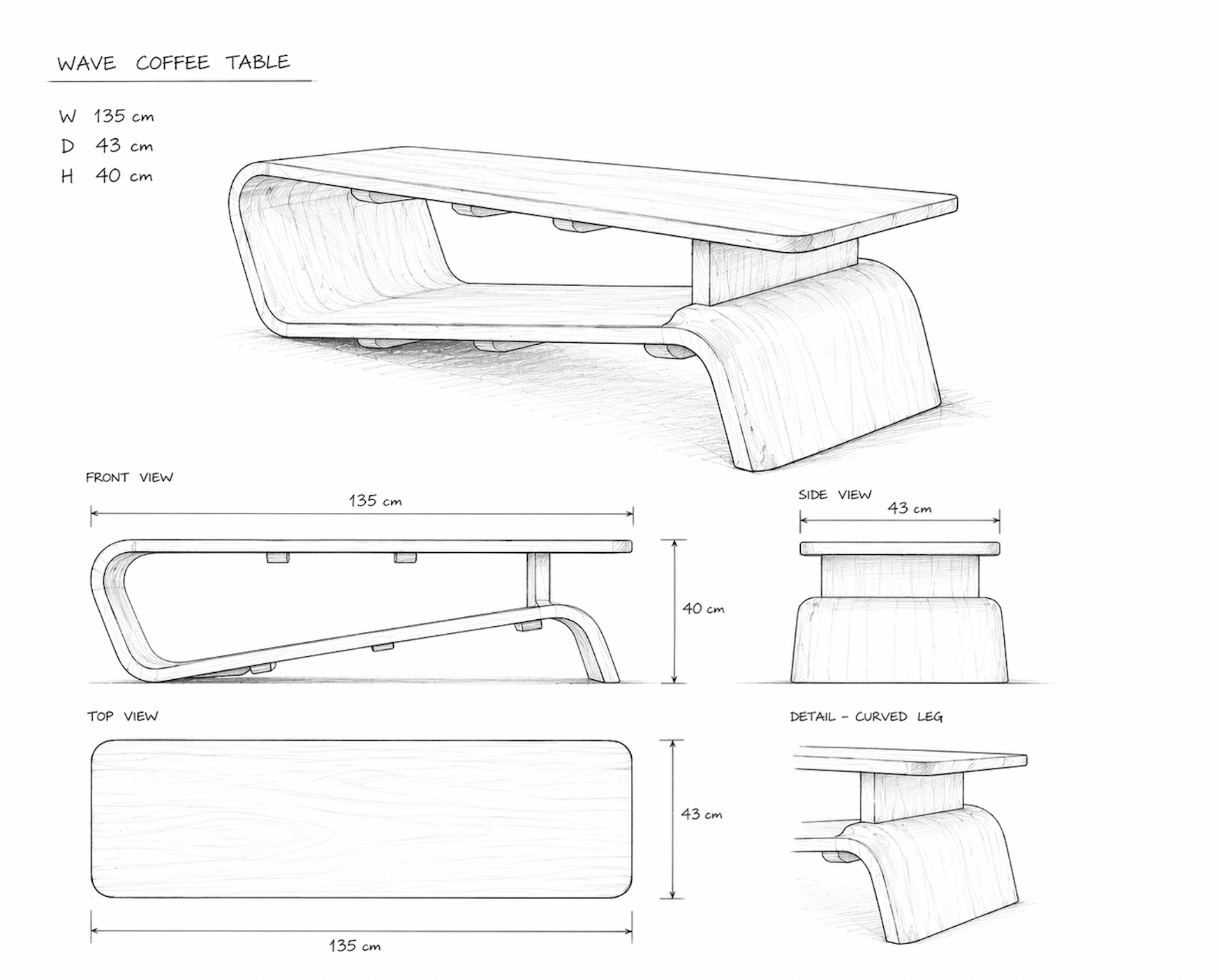 Clarence Coffee Table