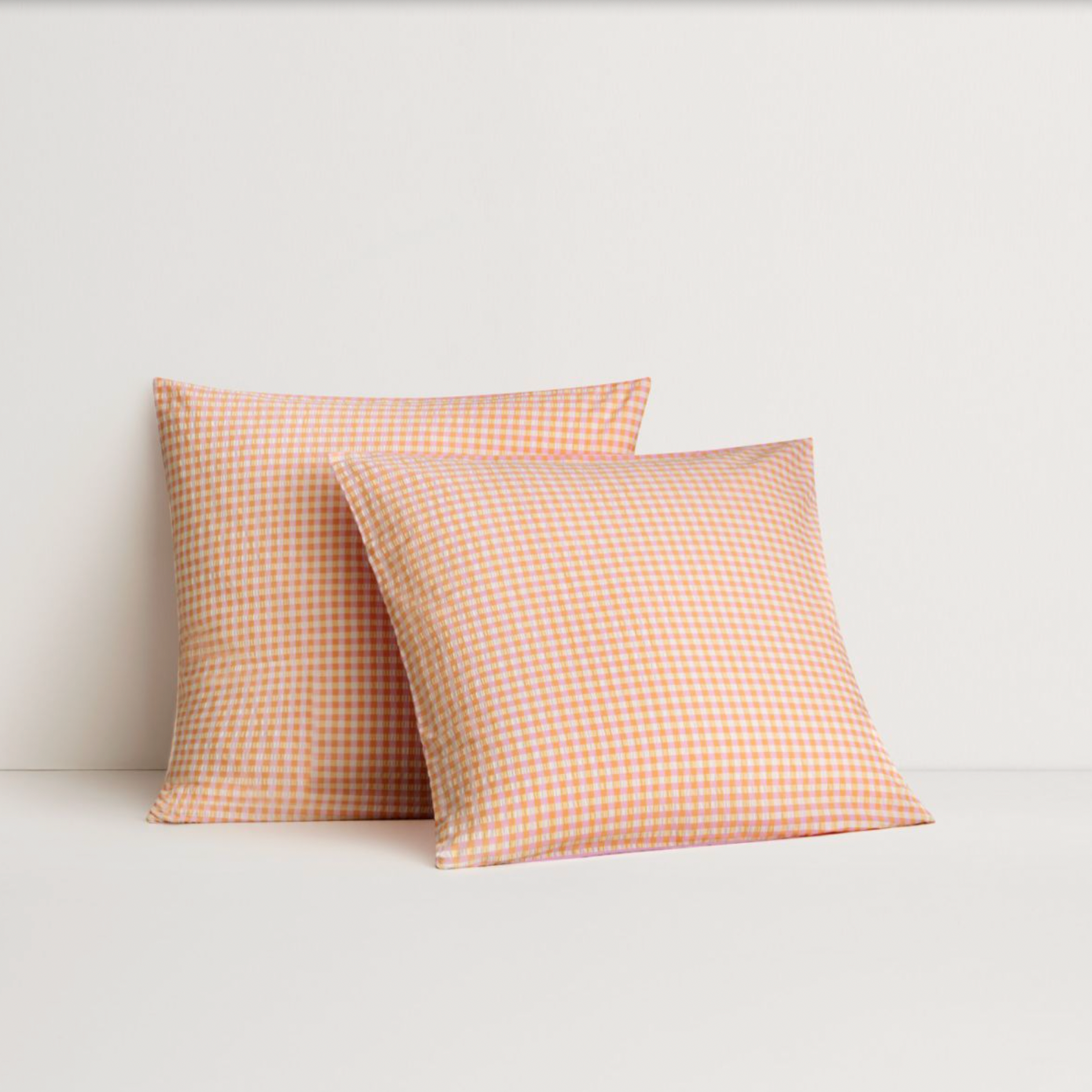 Romi Check European Pillowcase