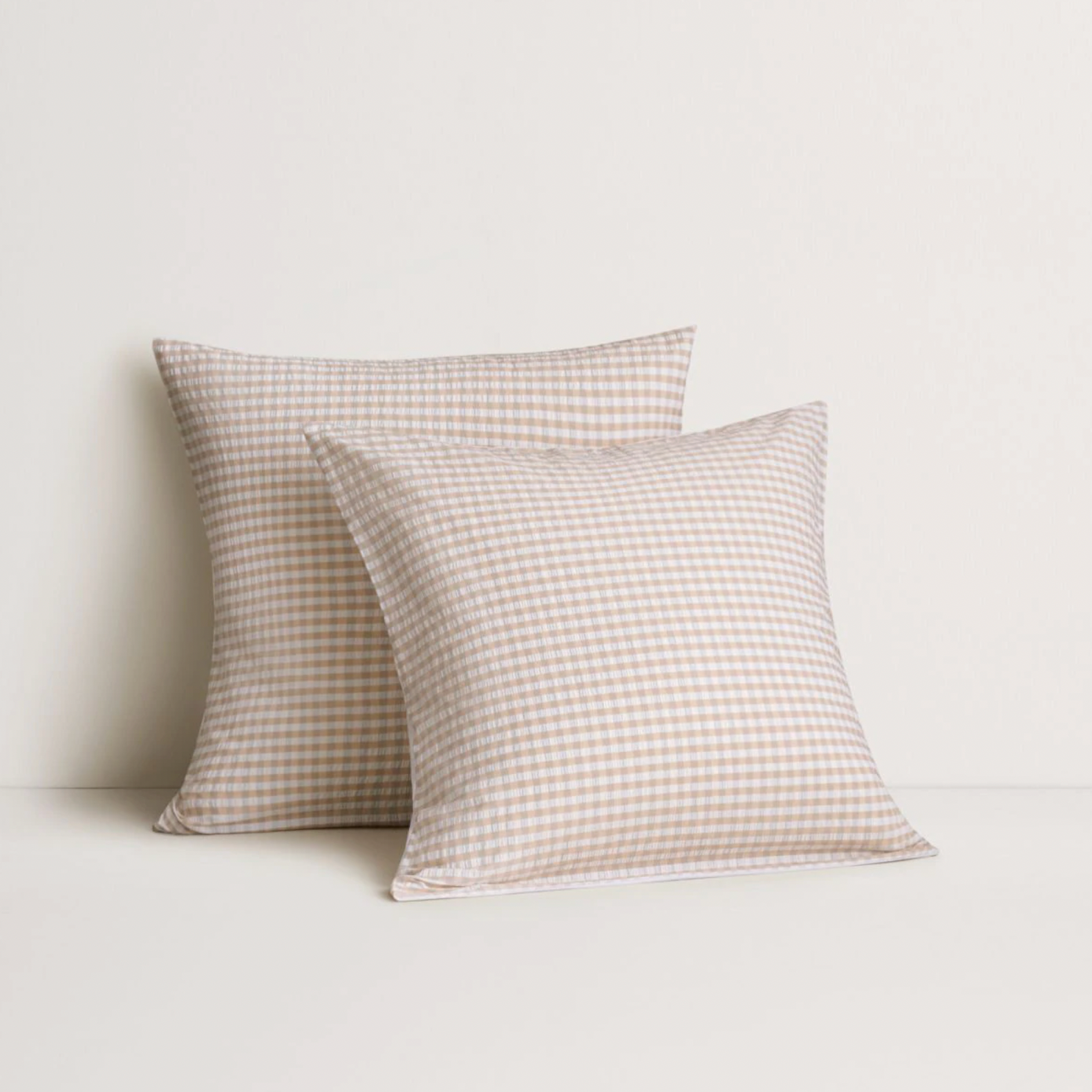 Romi Check European Pillowcase