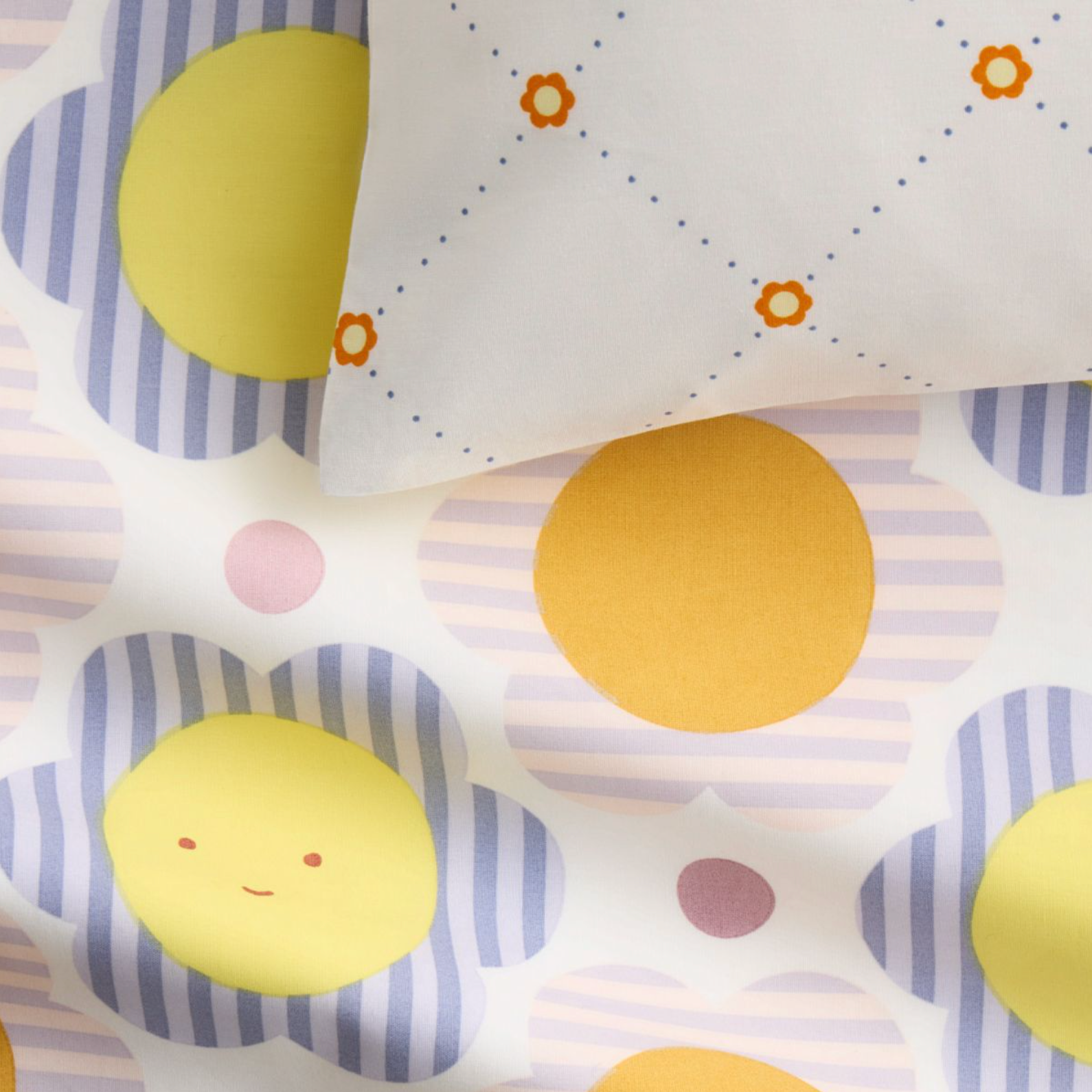 Happy Bloom Kids Quilt Cover Set