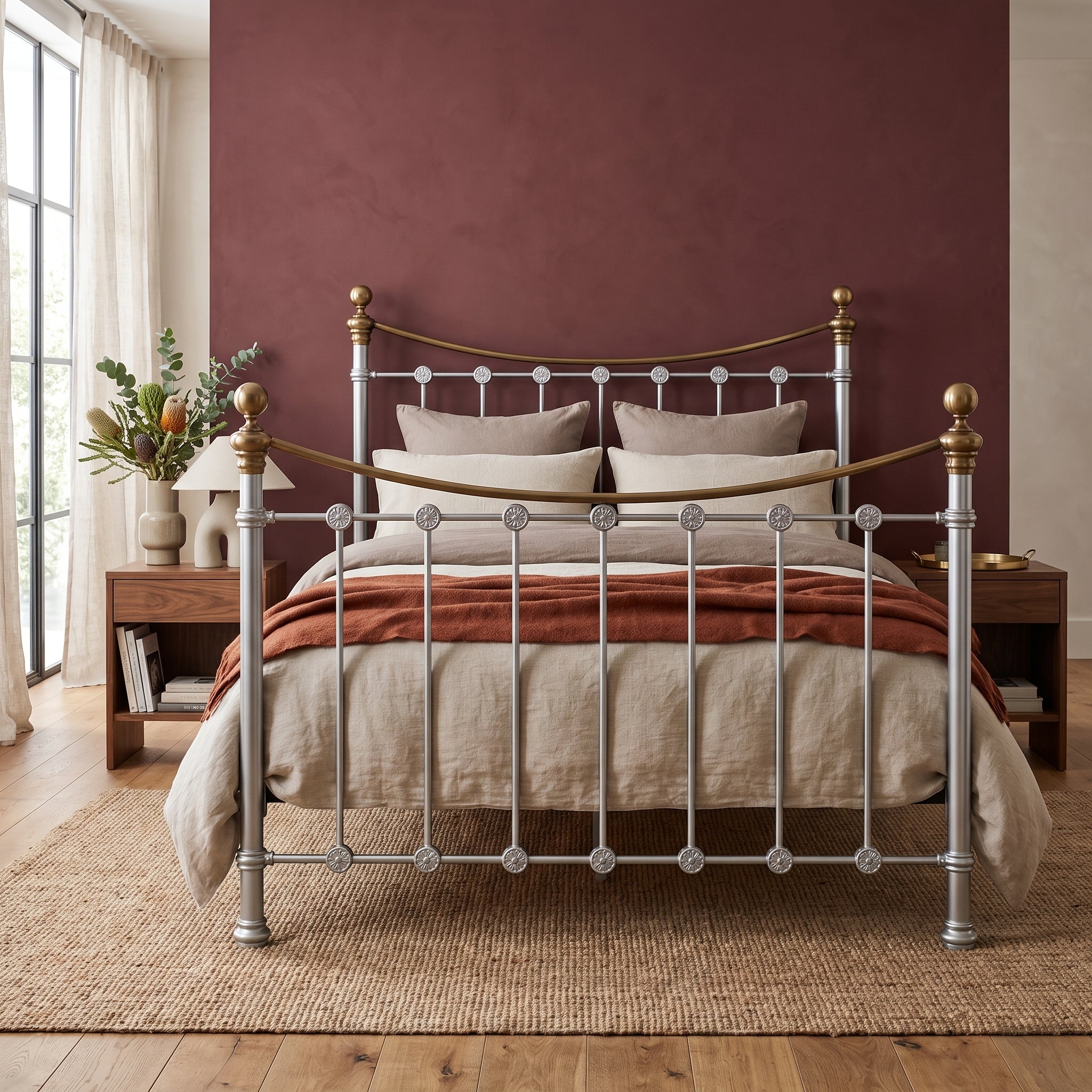 Selby Cast Iron Bed Frame