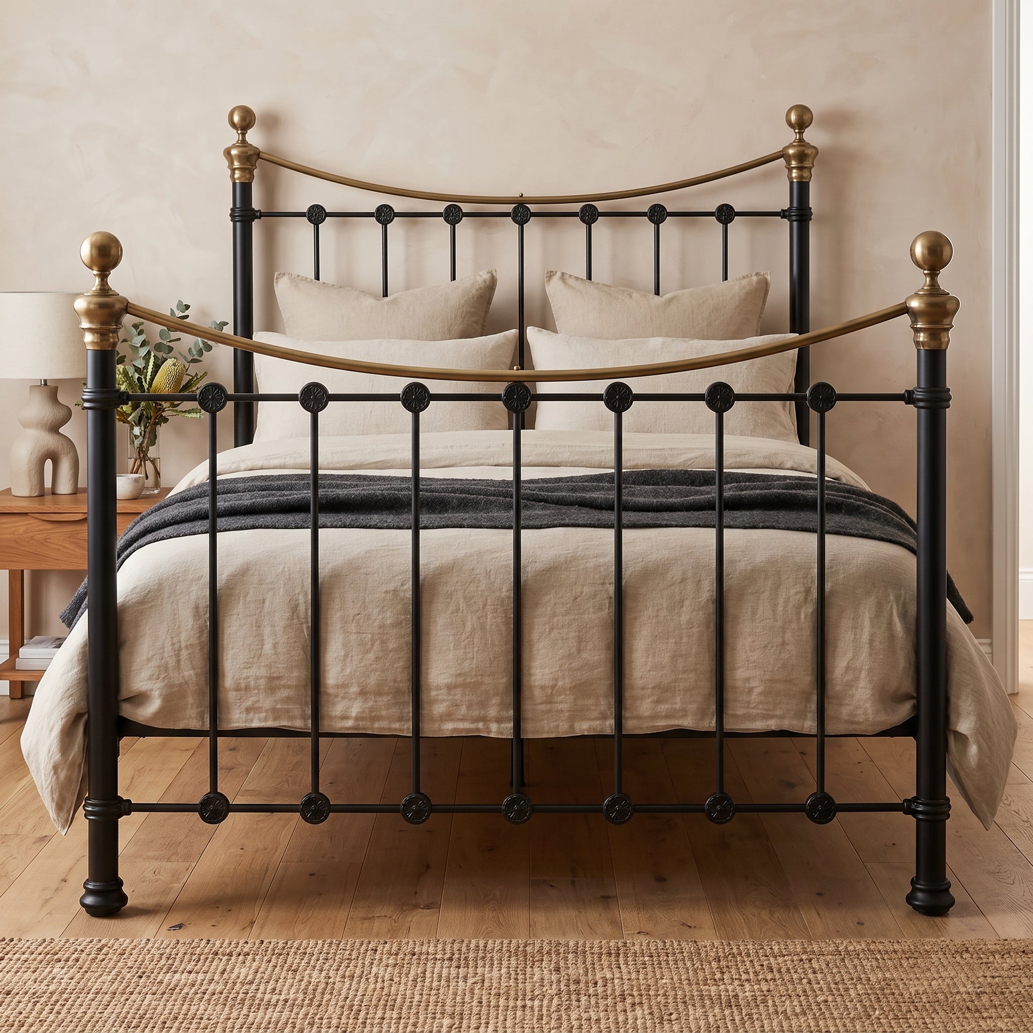 Selby Cast Iron Bed Frame
