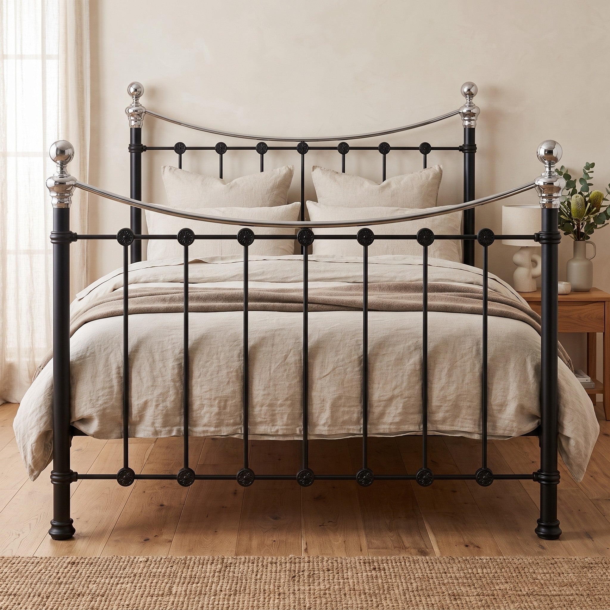 Selby Cast Iron Bed Frame