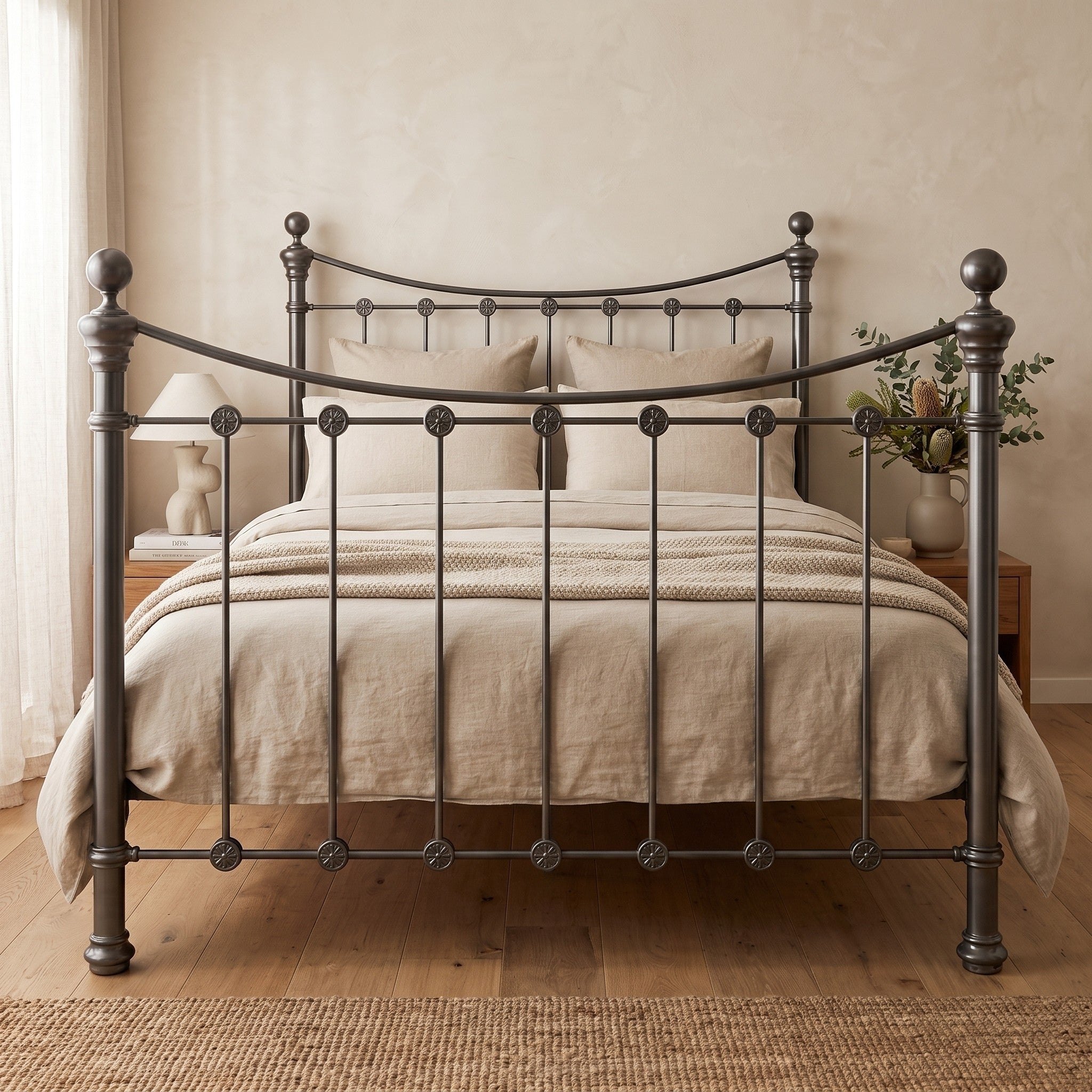 Selby Cast Iron Bed Frame