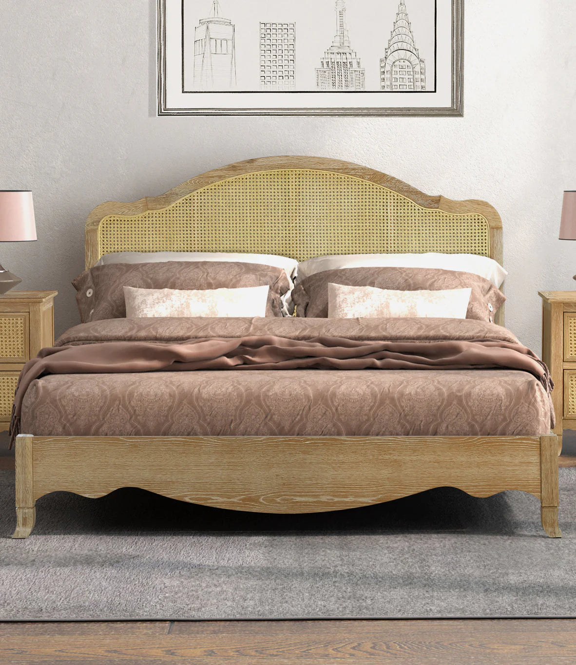 Sierra Rattan Bed Frame