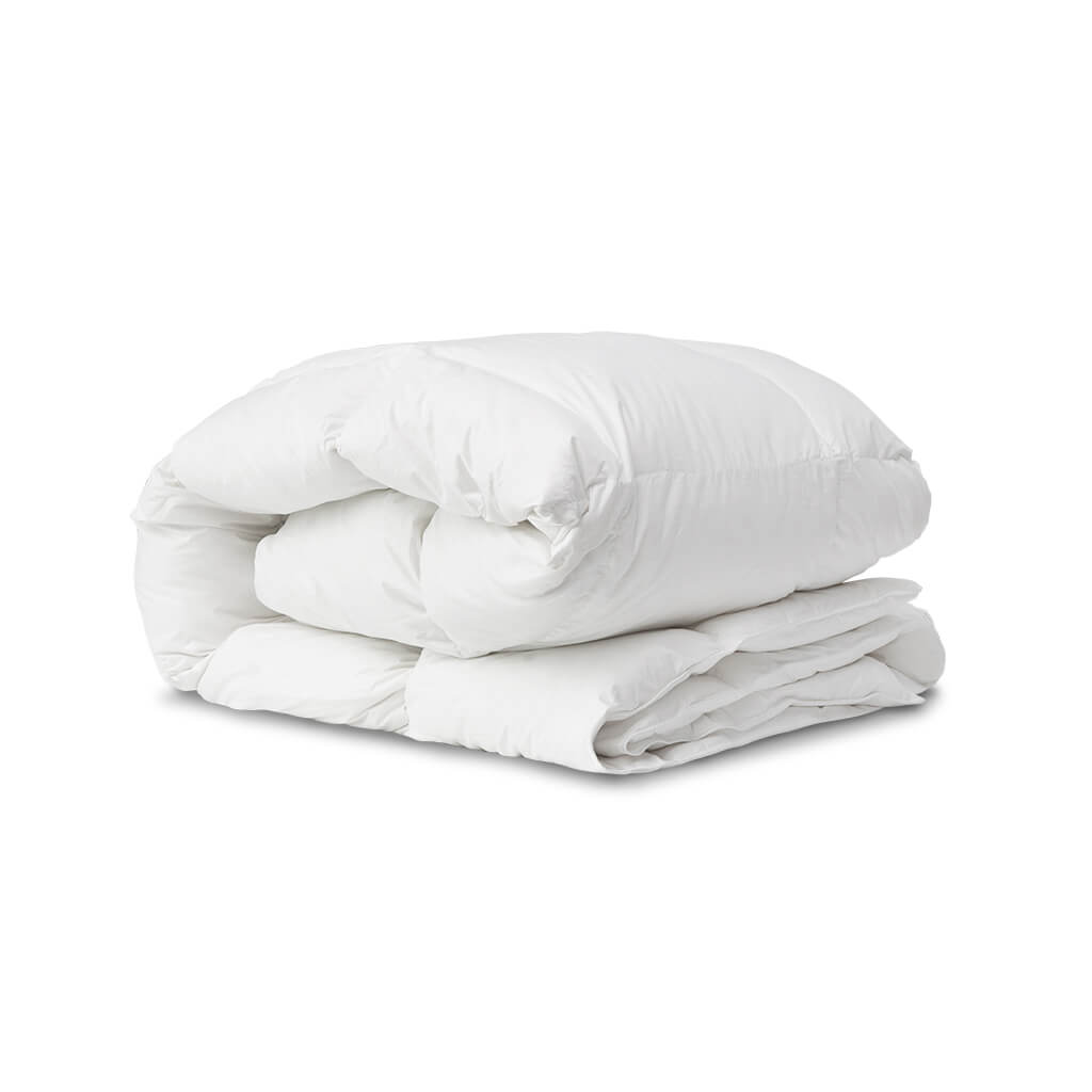 Classic Luxury White Duck Down & Feather Quilt