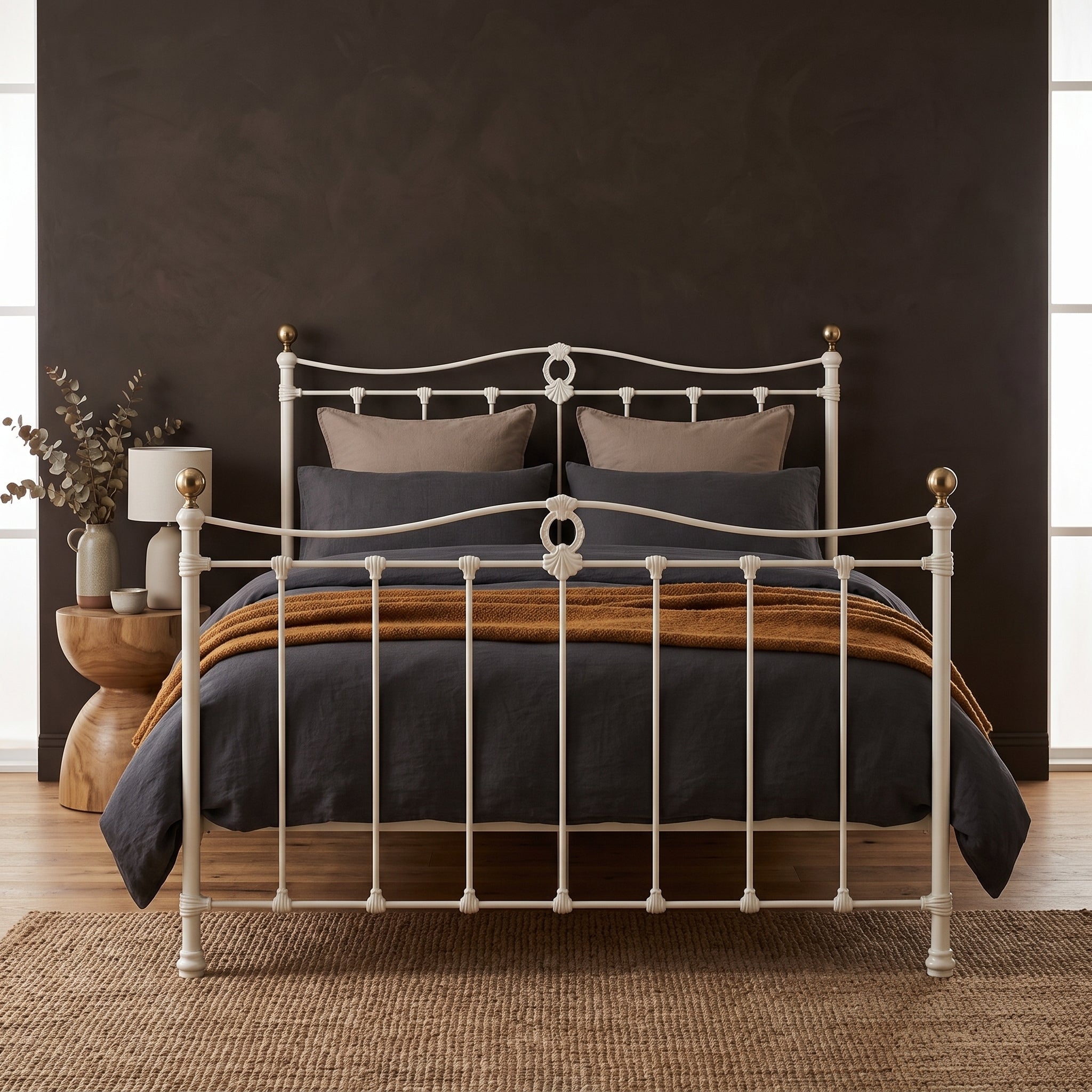 Tully Cast Iron Bed Frame
