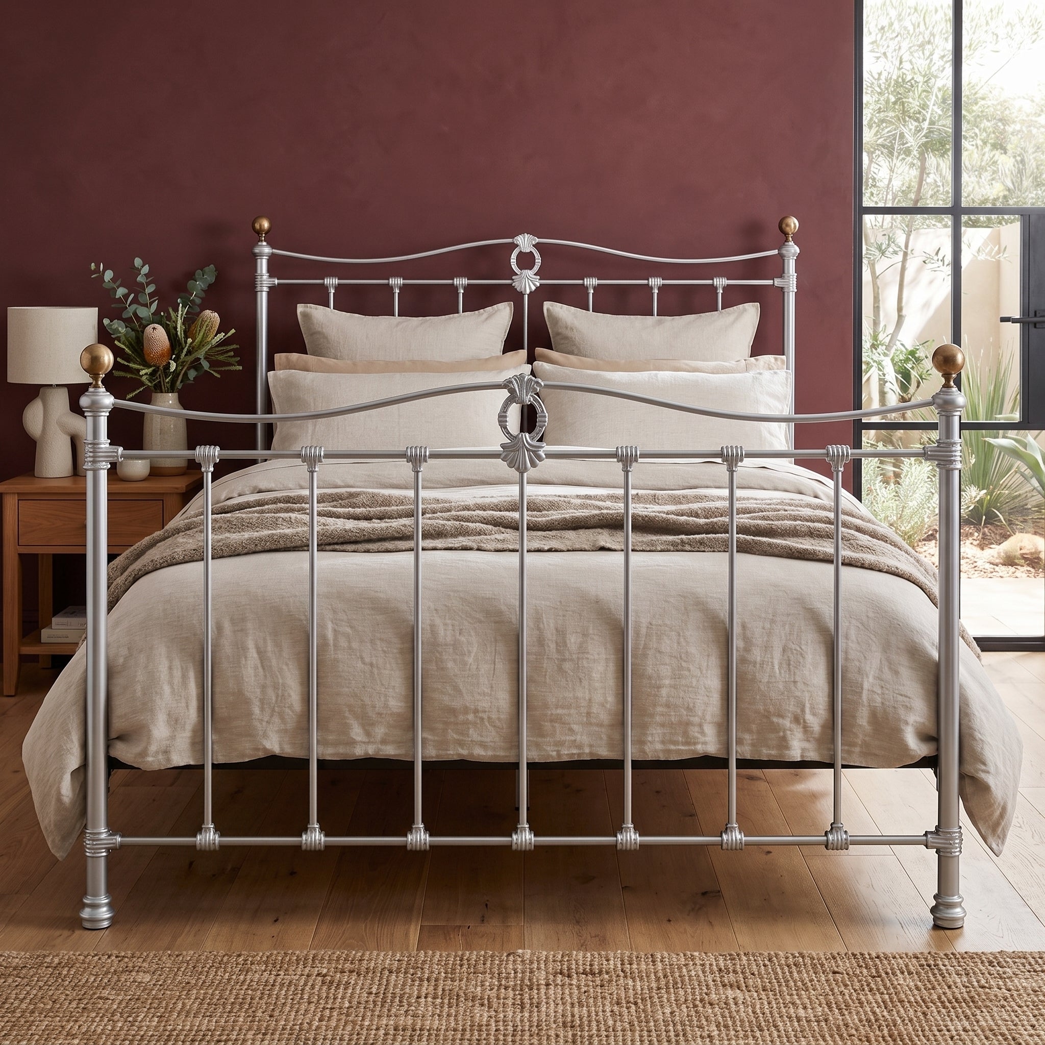 Tully Cast Iron Bed Frame