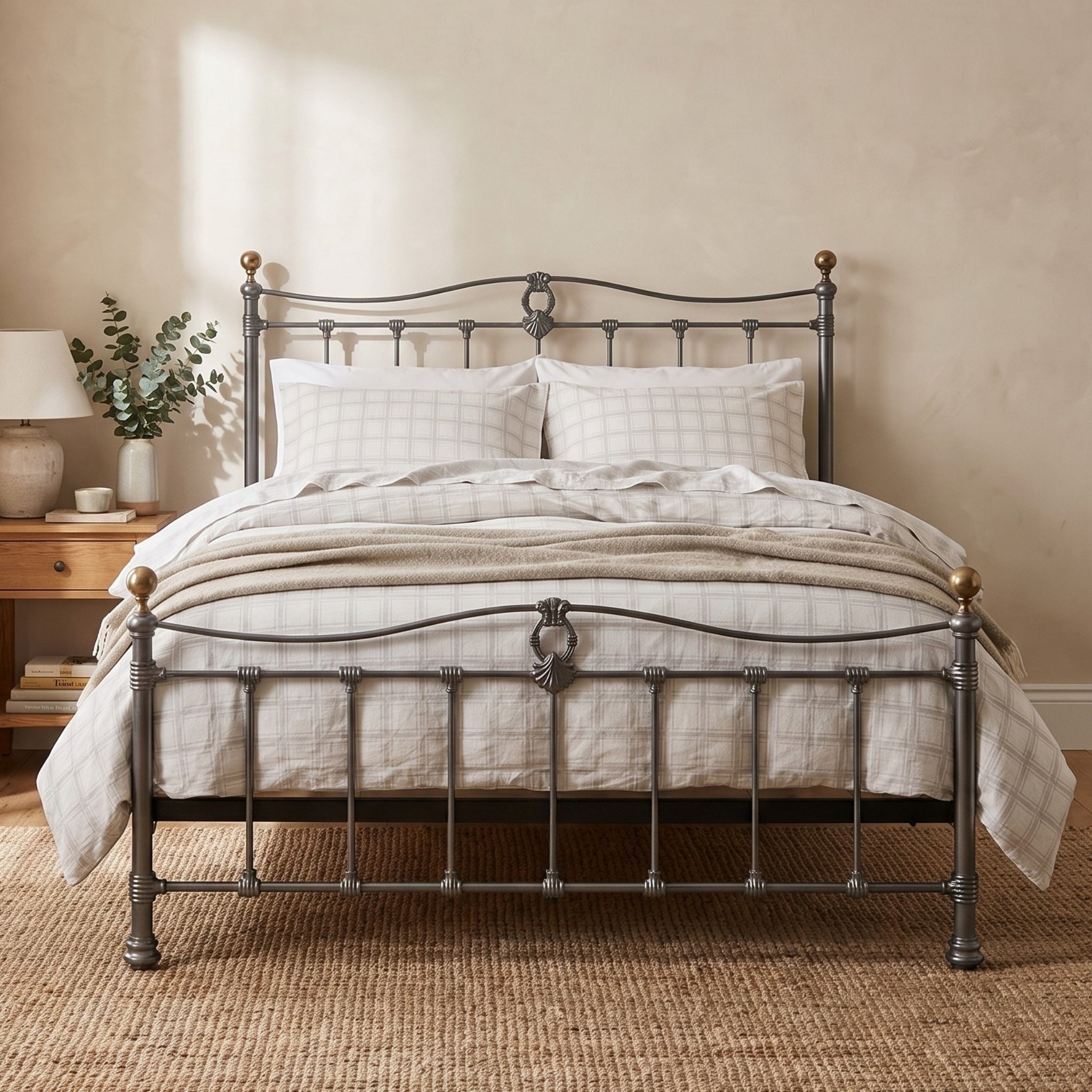 Tully Cast Iron Bed Frame