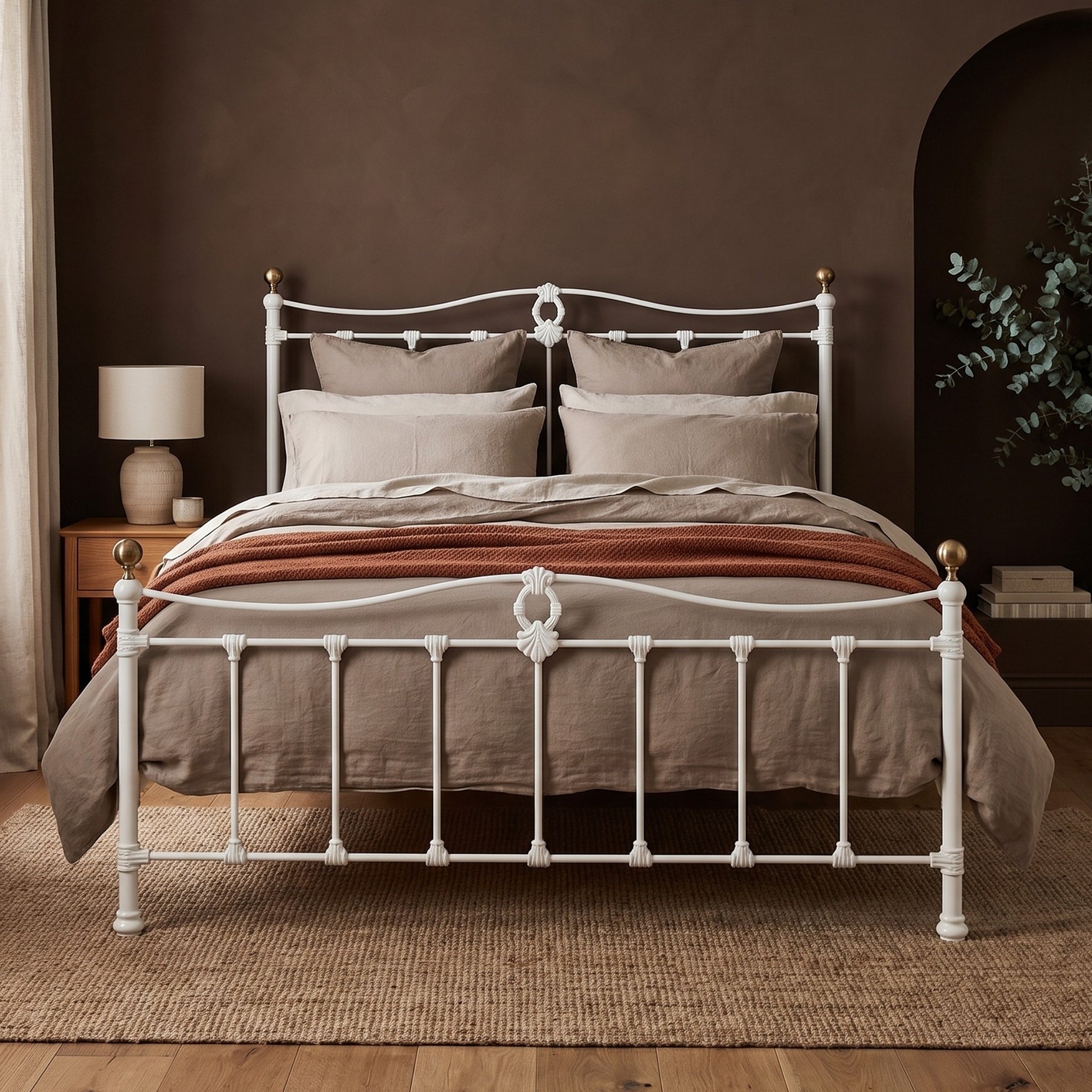 Tully Cast Iron Bed Frame