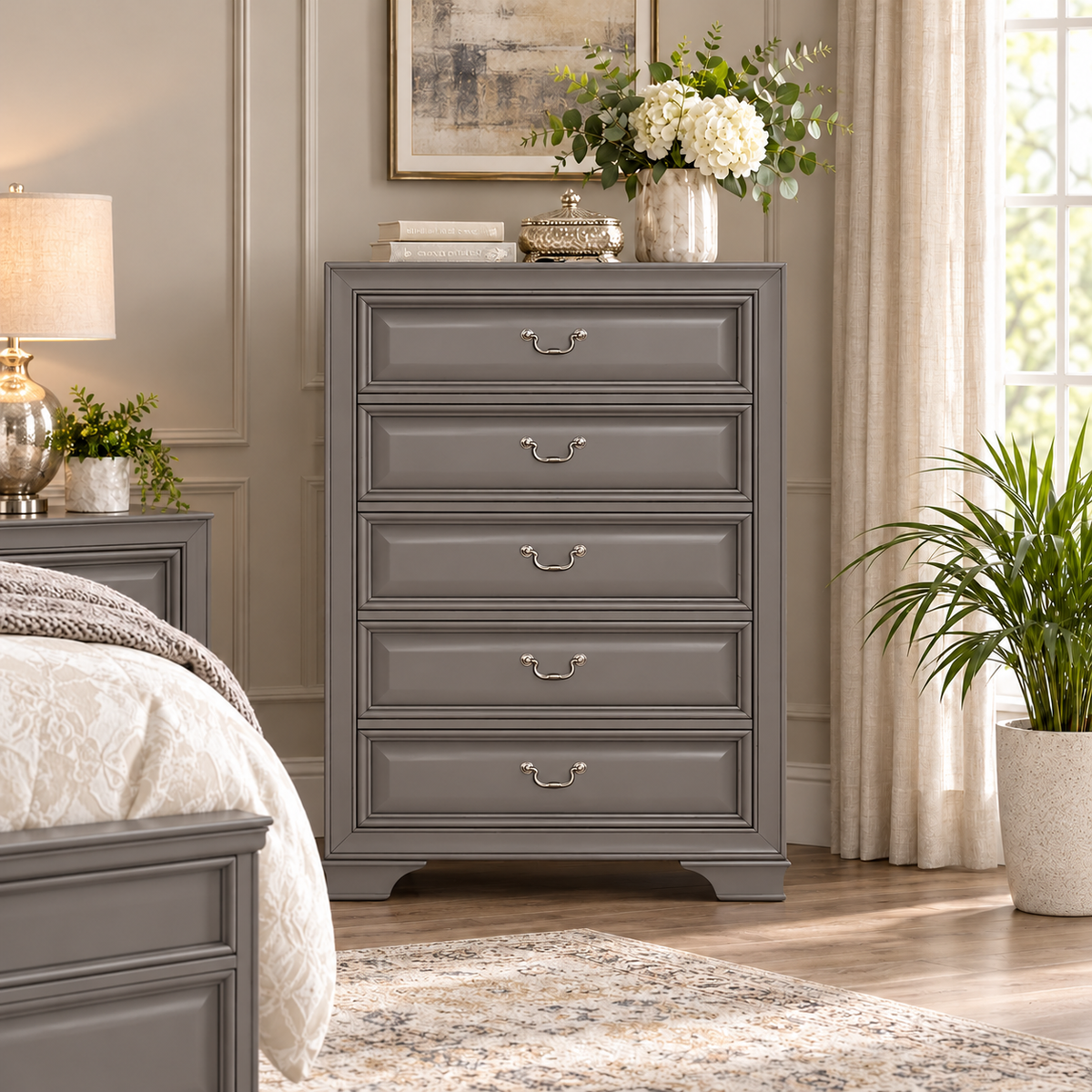 Brandt Chest Of Drawers - Grey