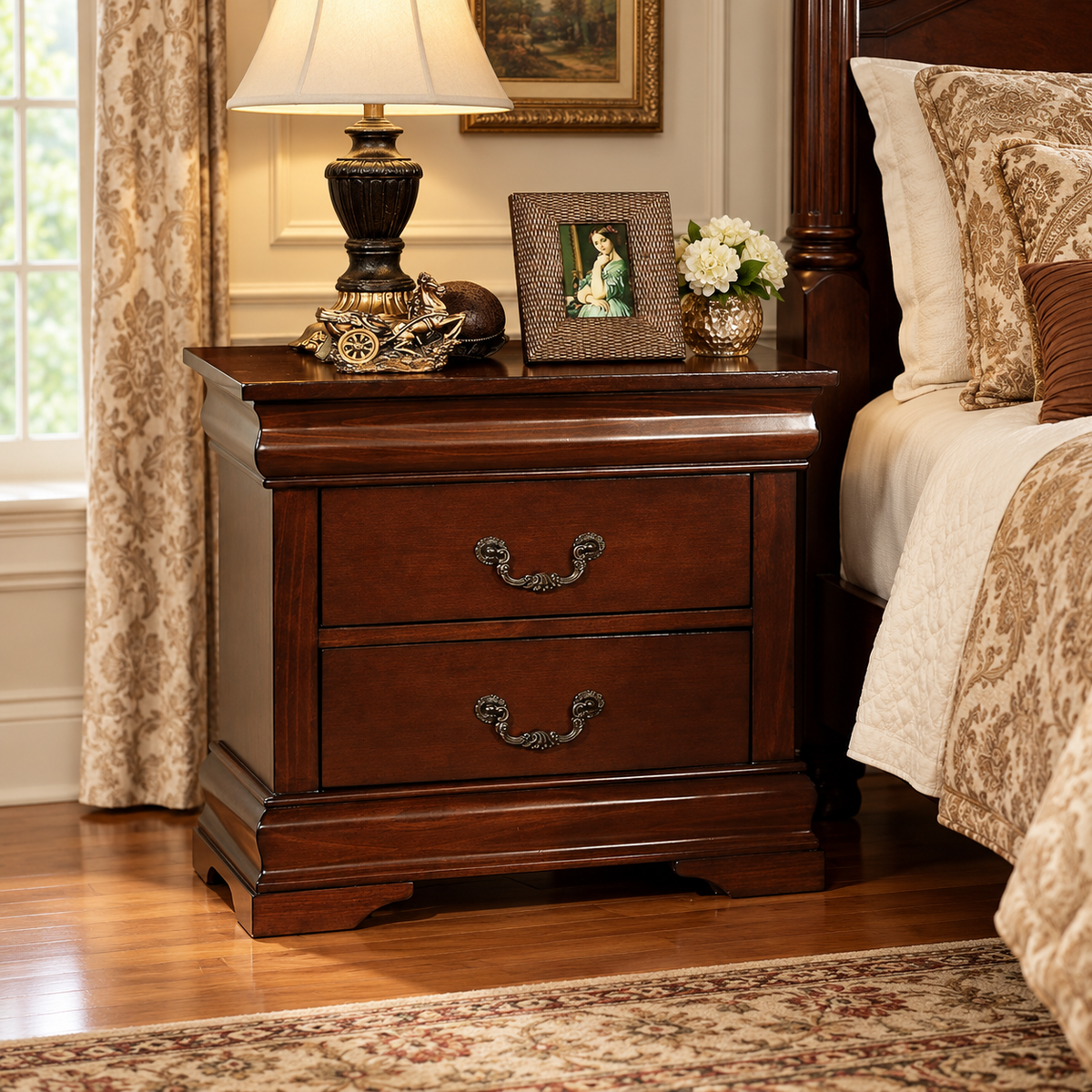 Velda Bedside Table