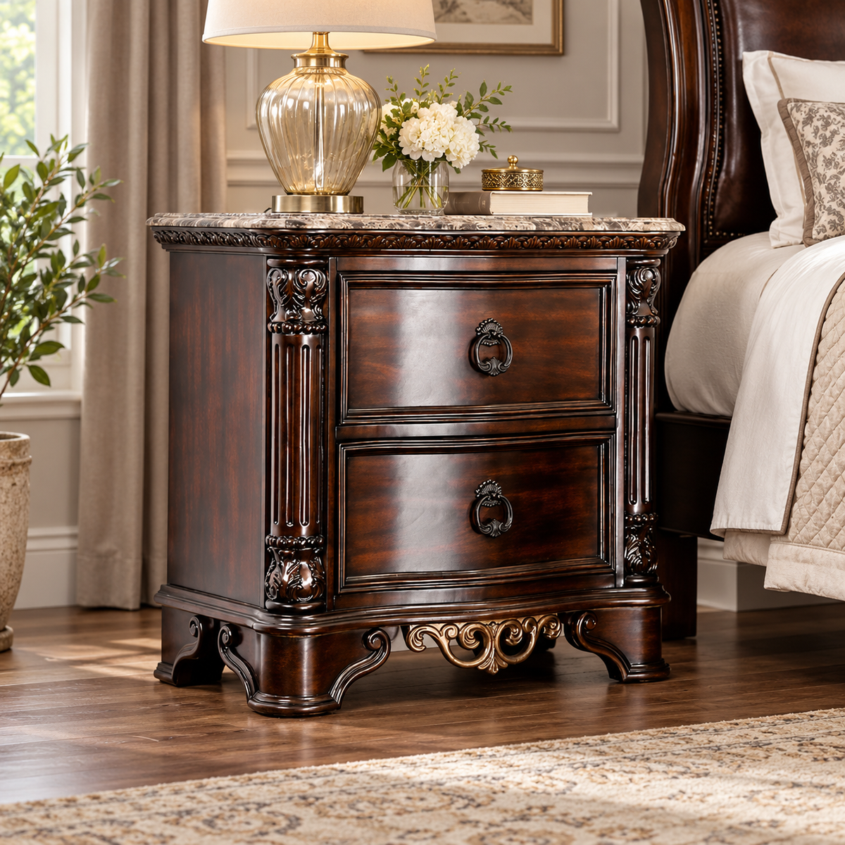 Menodora Bedside Table