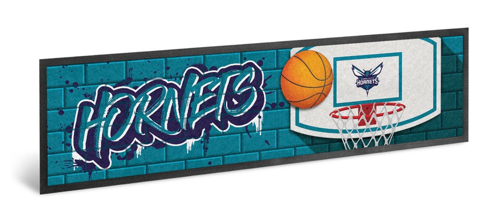 Charlotte Hornets Bar Runner