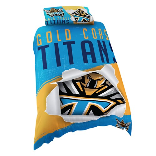 Gold Coast Titans Quilt Cover