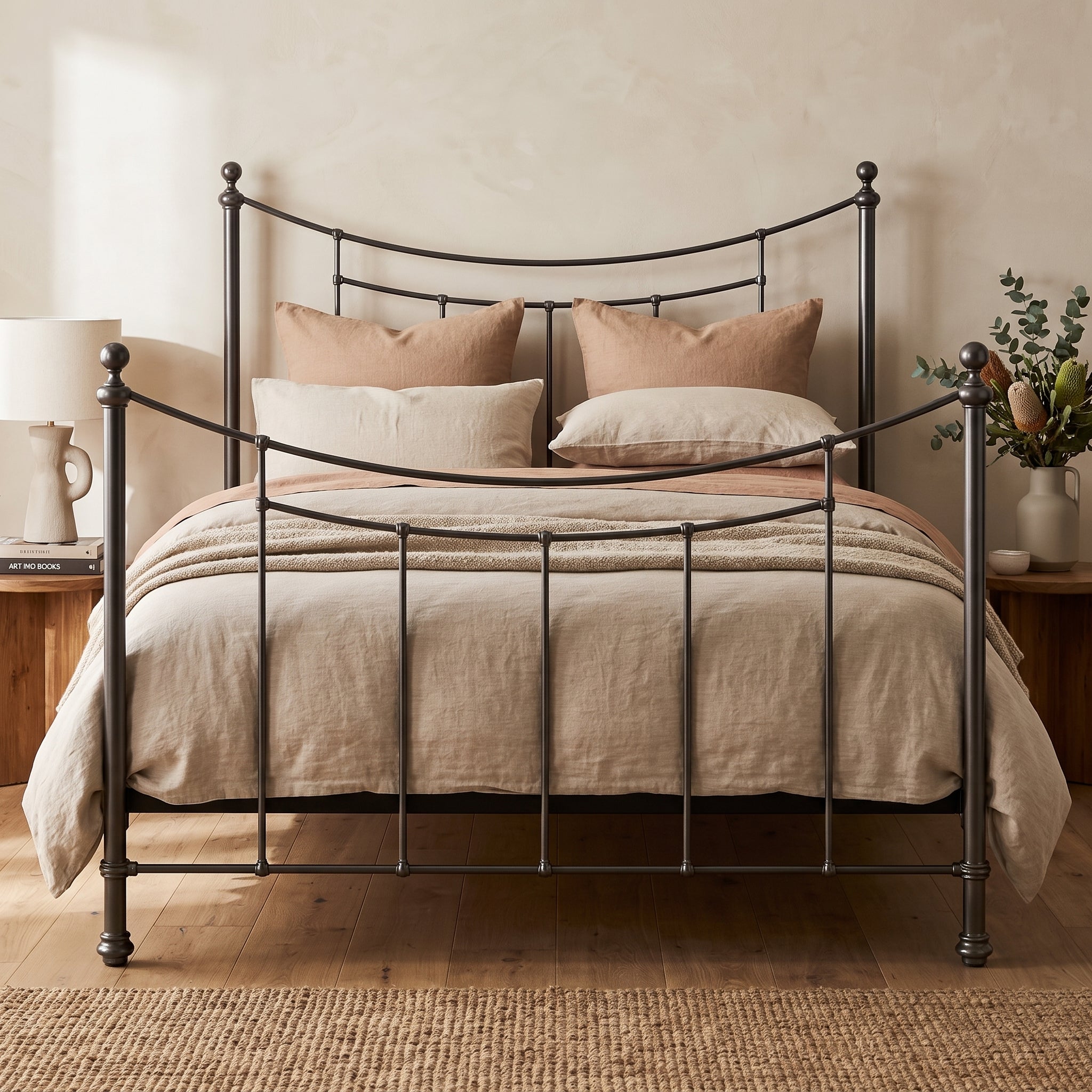 Winton Cast Iron Bed Frame