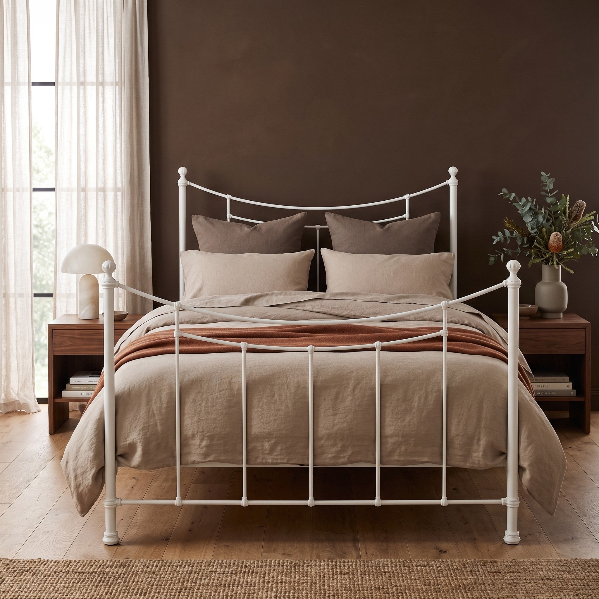 Winton Cast Iron Bed Frame