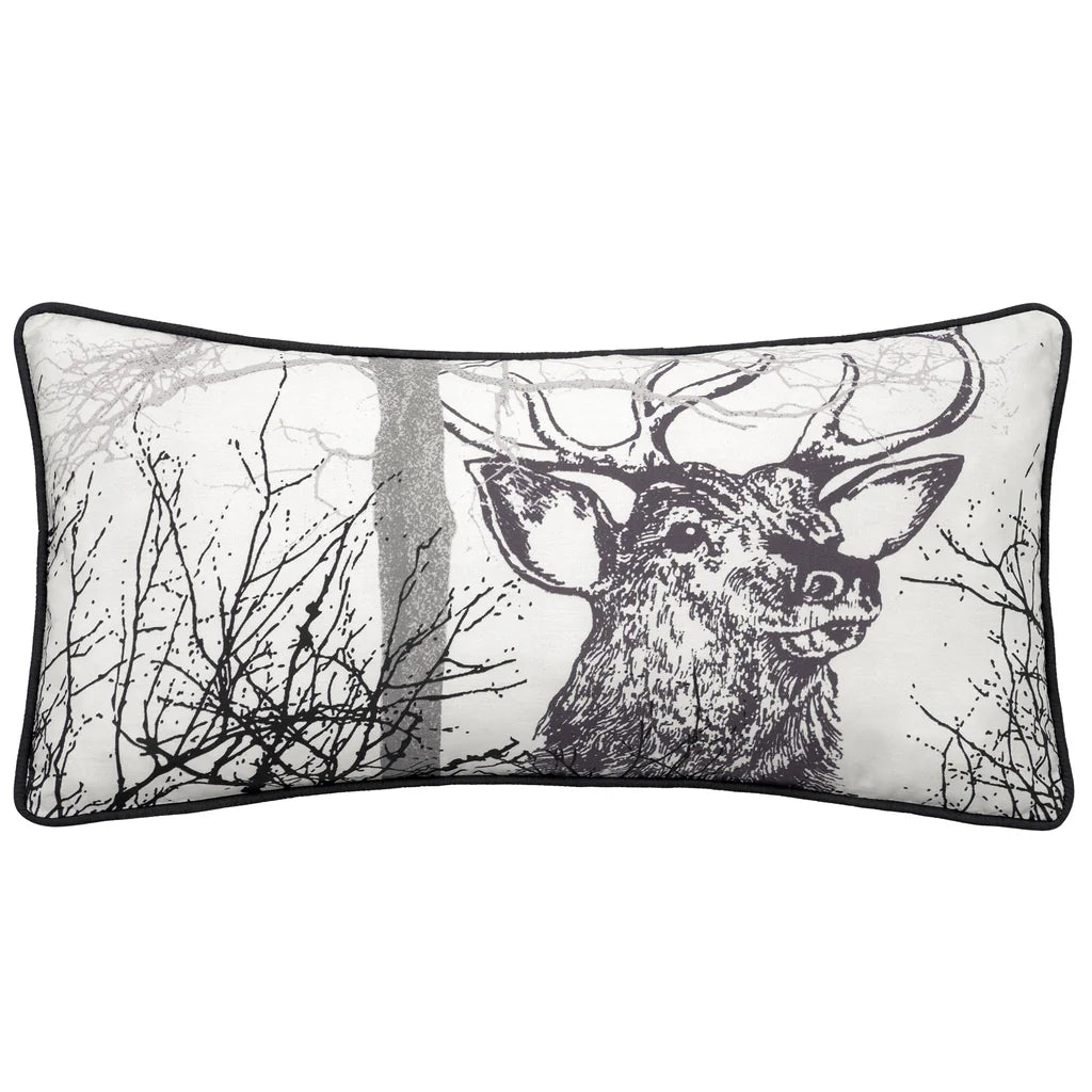 Alpine Stag Oblong Cushion