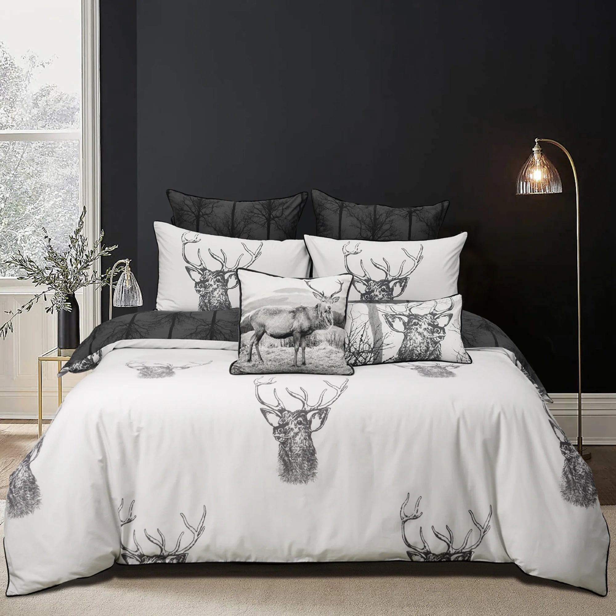 Alpine Stag Quilt Cover Set