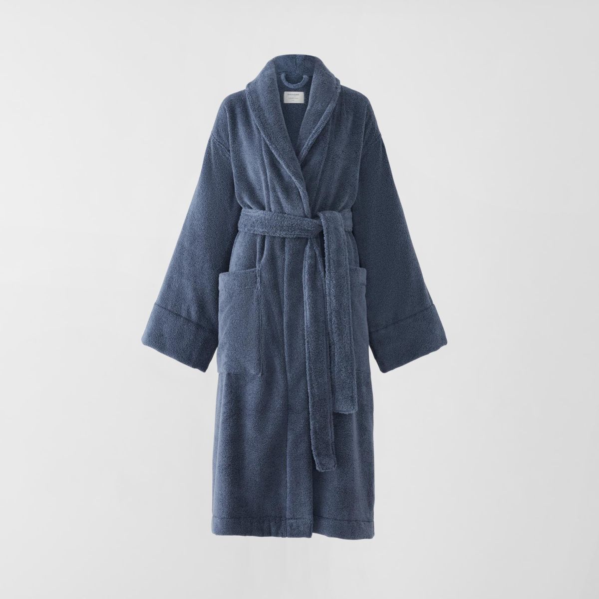 Aven Australian Cotton Robe Indigo