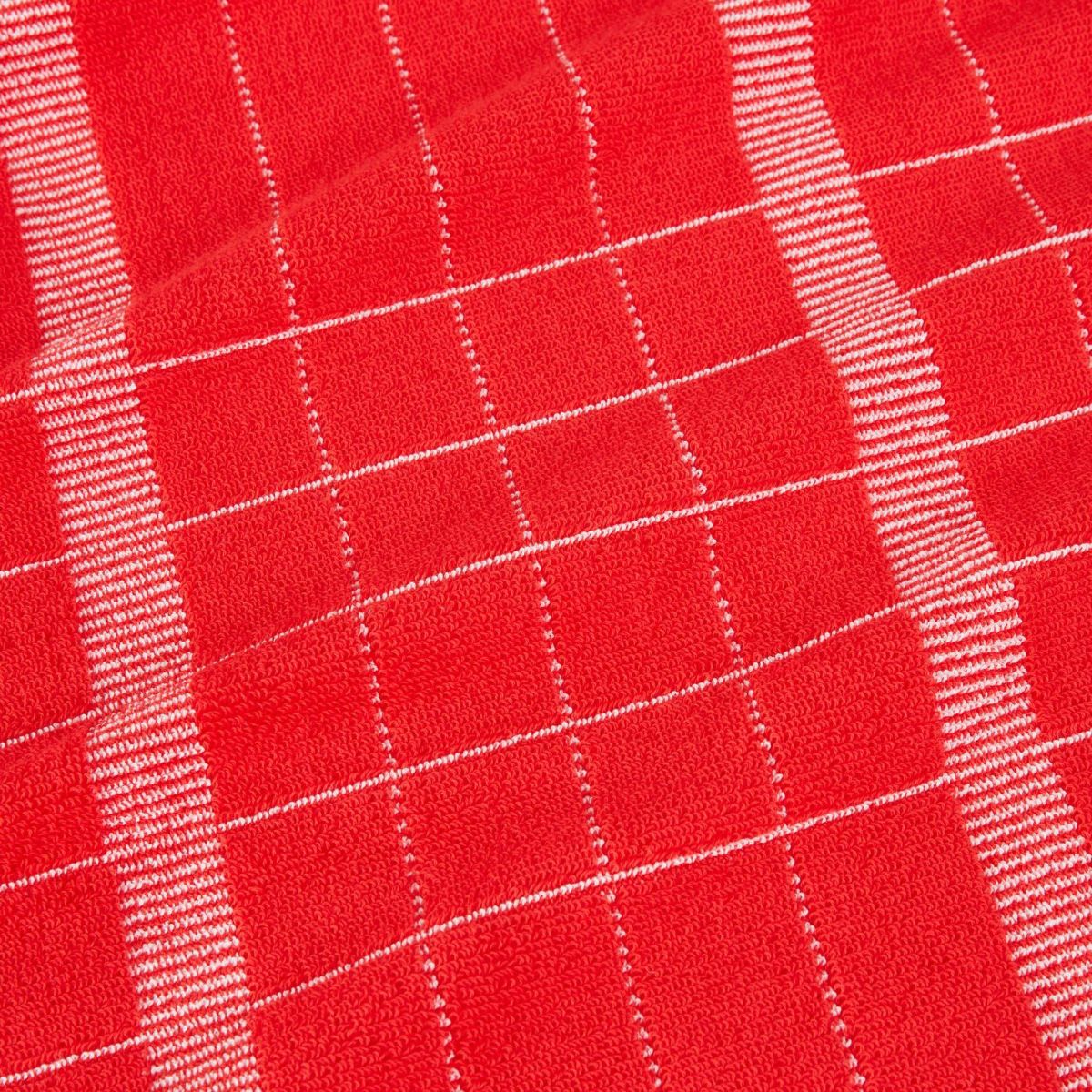 Batteau Beach Towel Red Soda