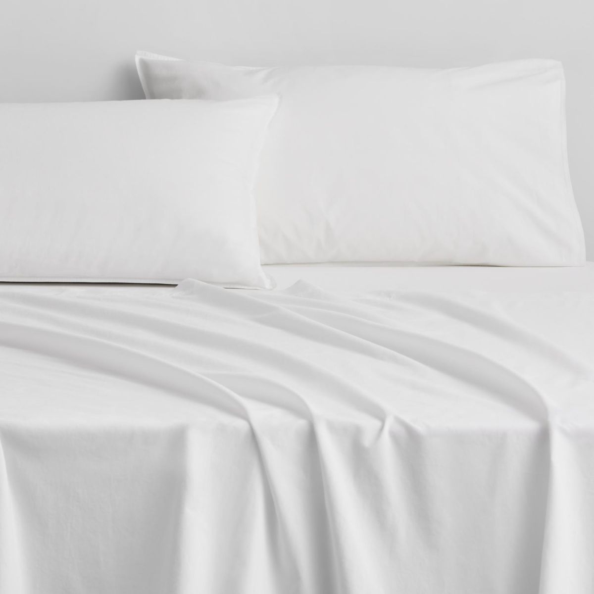 Bayley Washed Percale Sheet Set