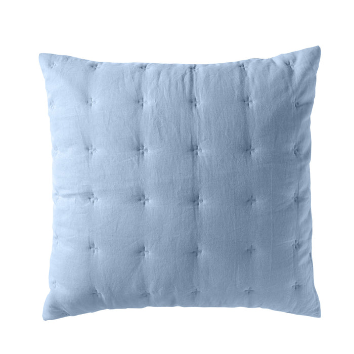 Langston European Pillowcase Blue