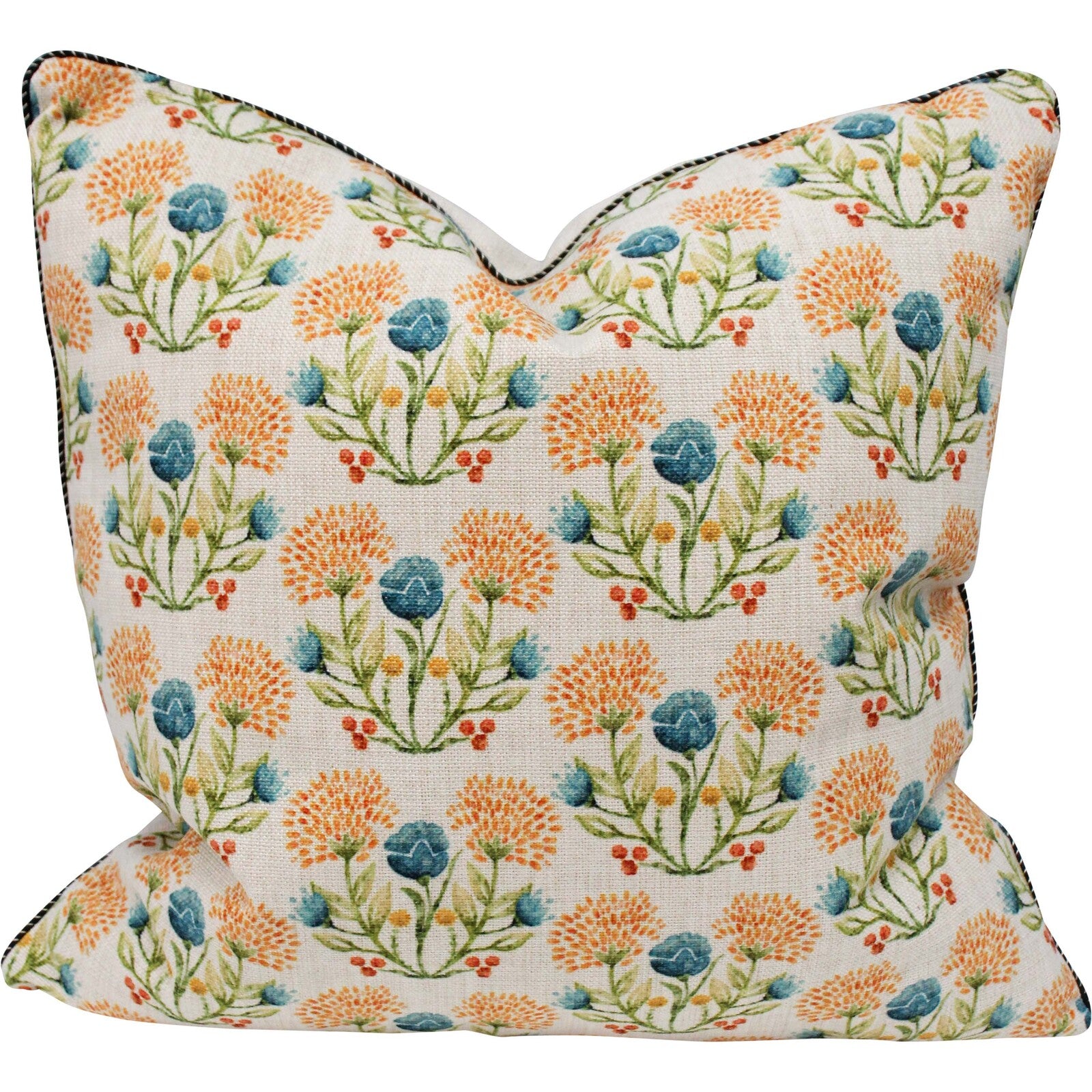 Whimsical Floral Cushion