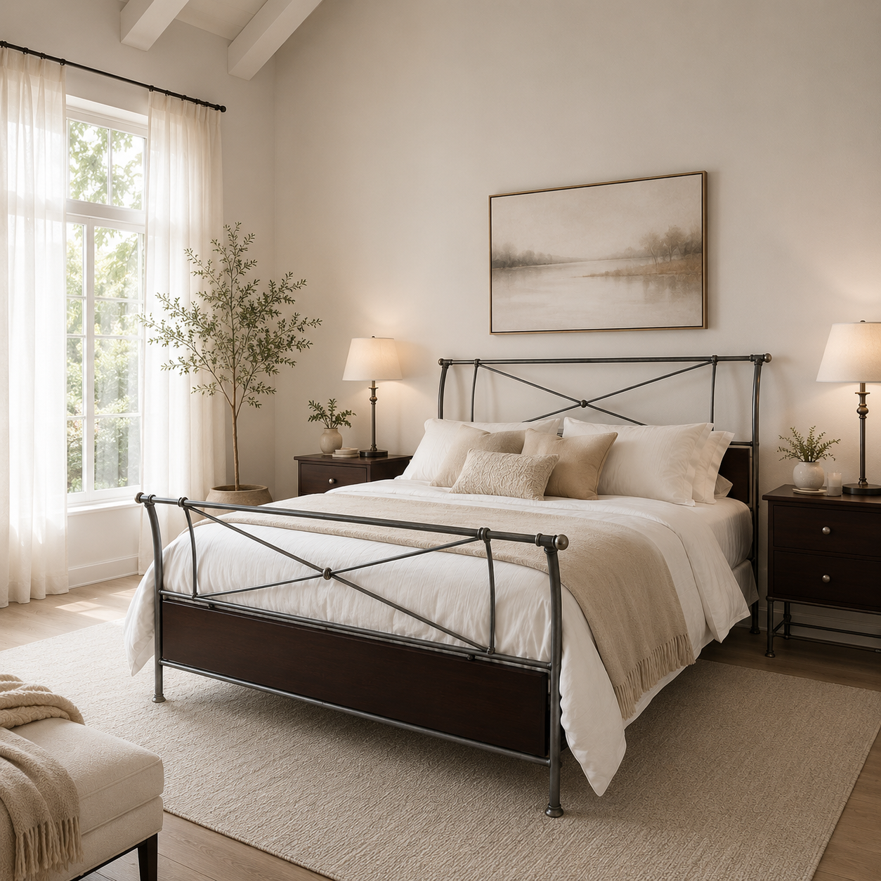Darcy Metal Bed Frame