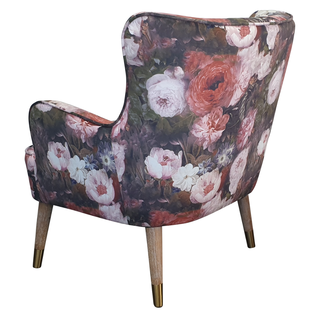 East Hampton  Arm Chair in Haversham Floral