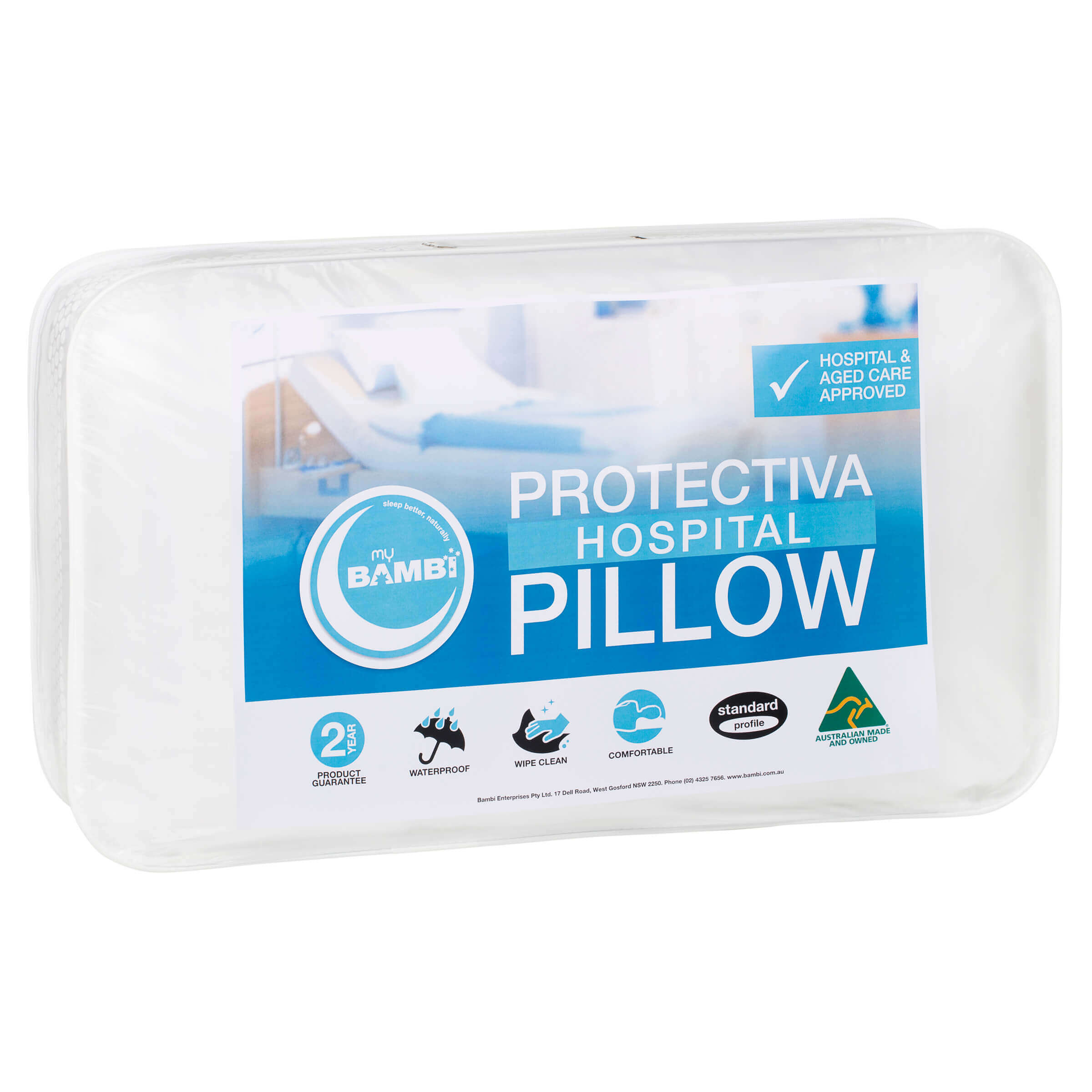 Protectiva Hospital Pillow