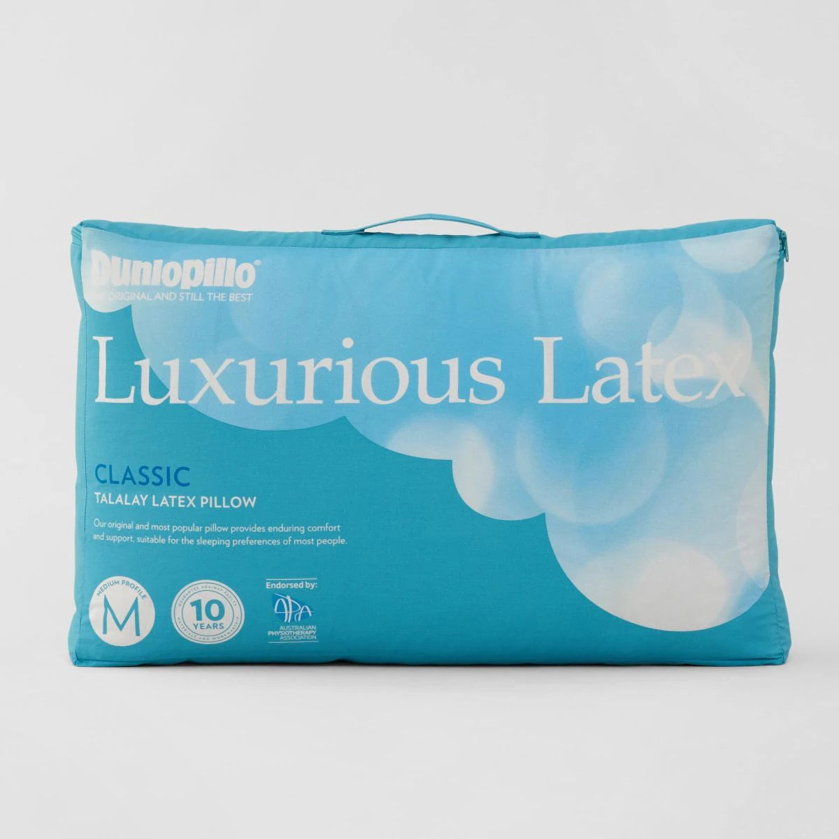 Luxurious Latex Classic Medium Profile & Feel Pillow