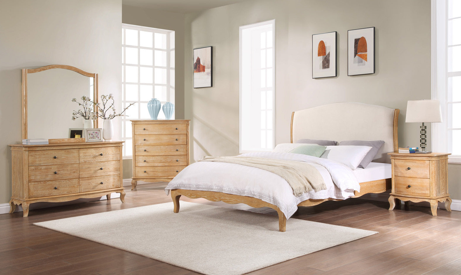 Milles Wood Bed Frame