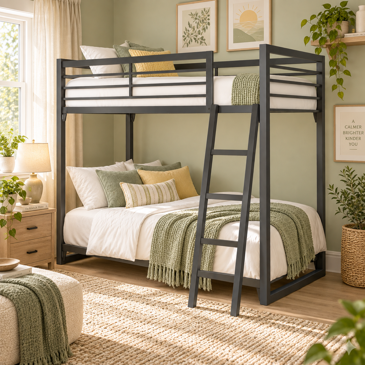 Nash Metal Low Rider Bunk Bed